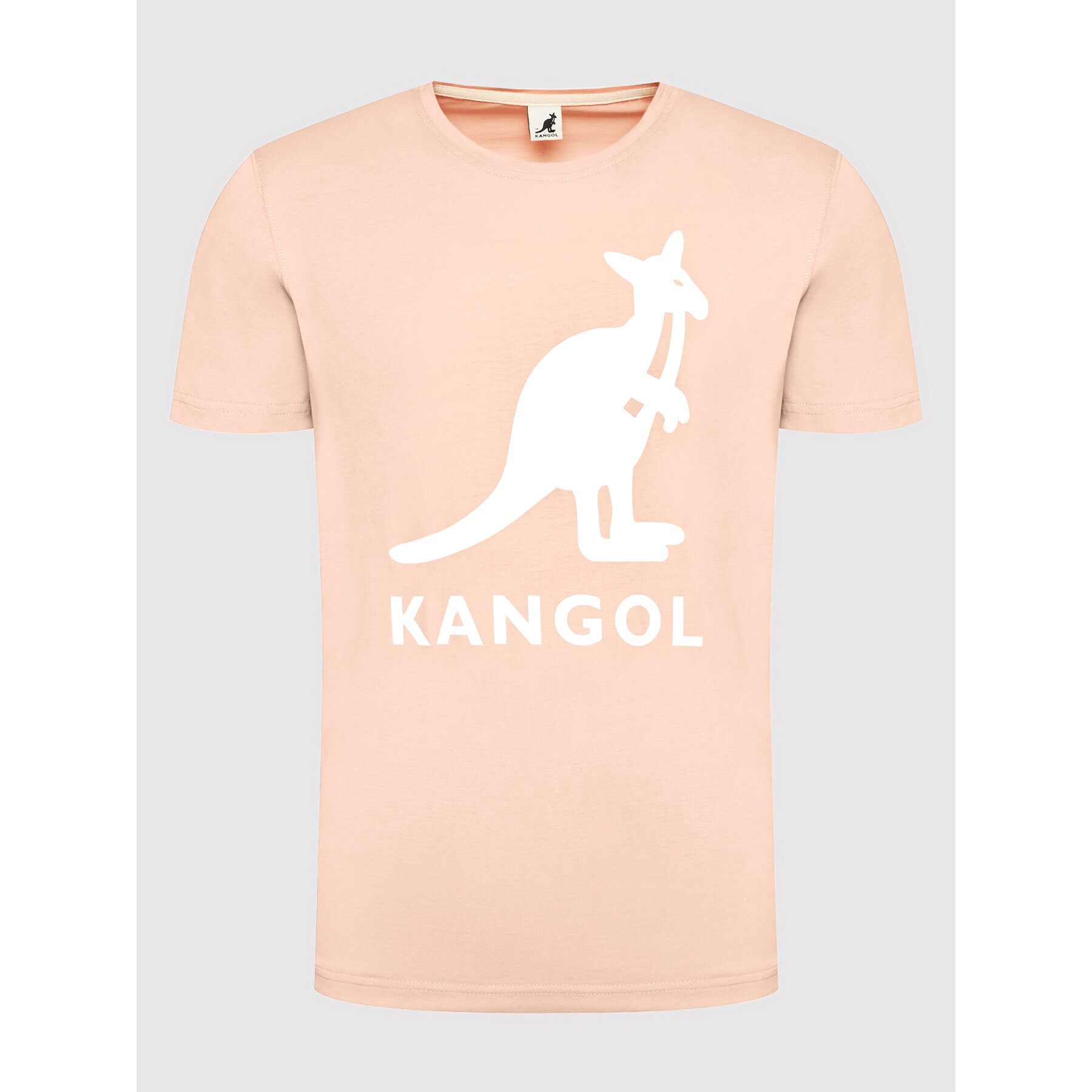 Kangol Тишърт Unisex Essential KLEU005 Розов Regular Fit - Pepit.bg