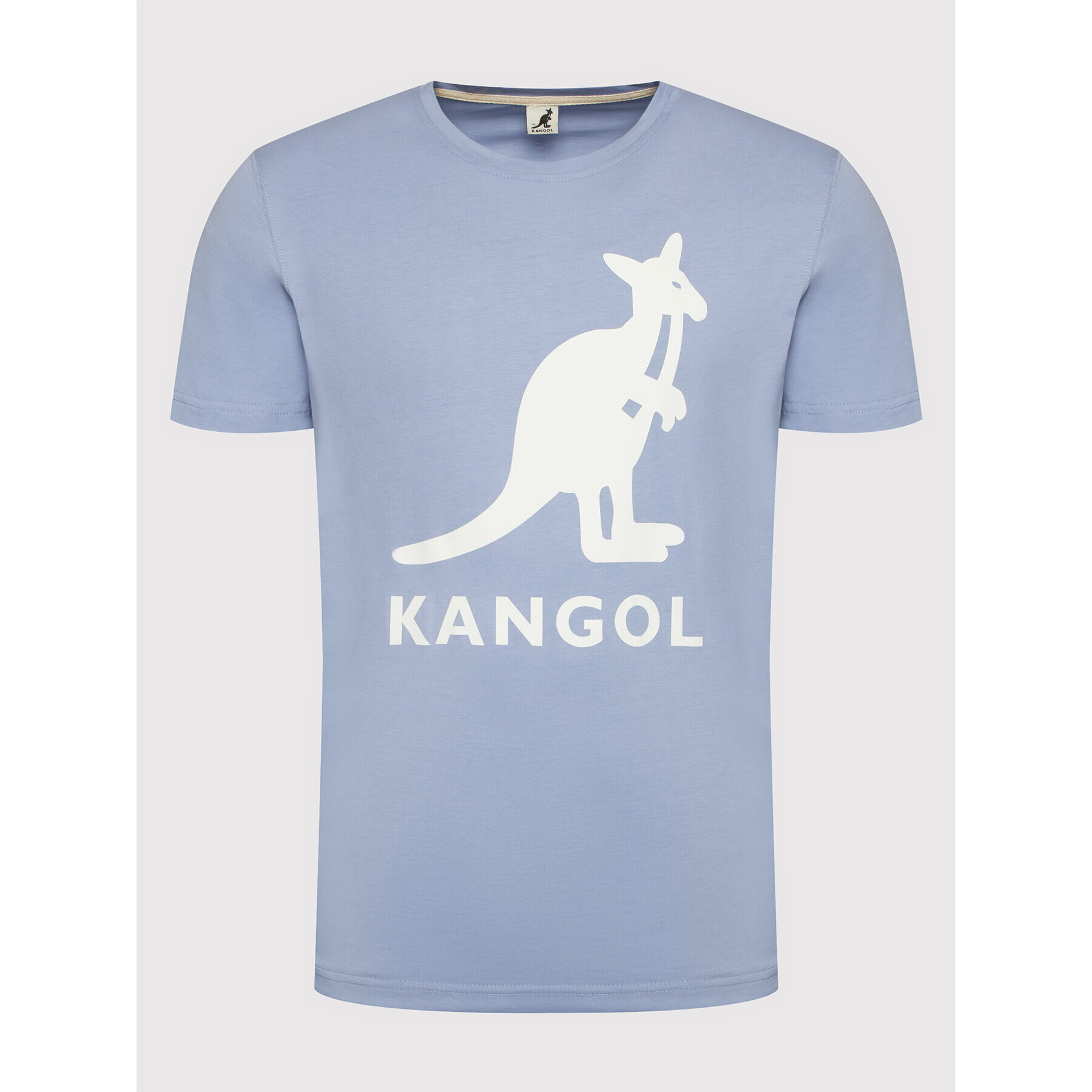 Kangol Тишърт Unisex Essential KLEU005 Син Regular Fit - Pepit.bg