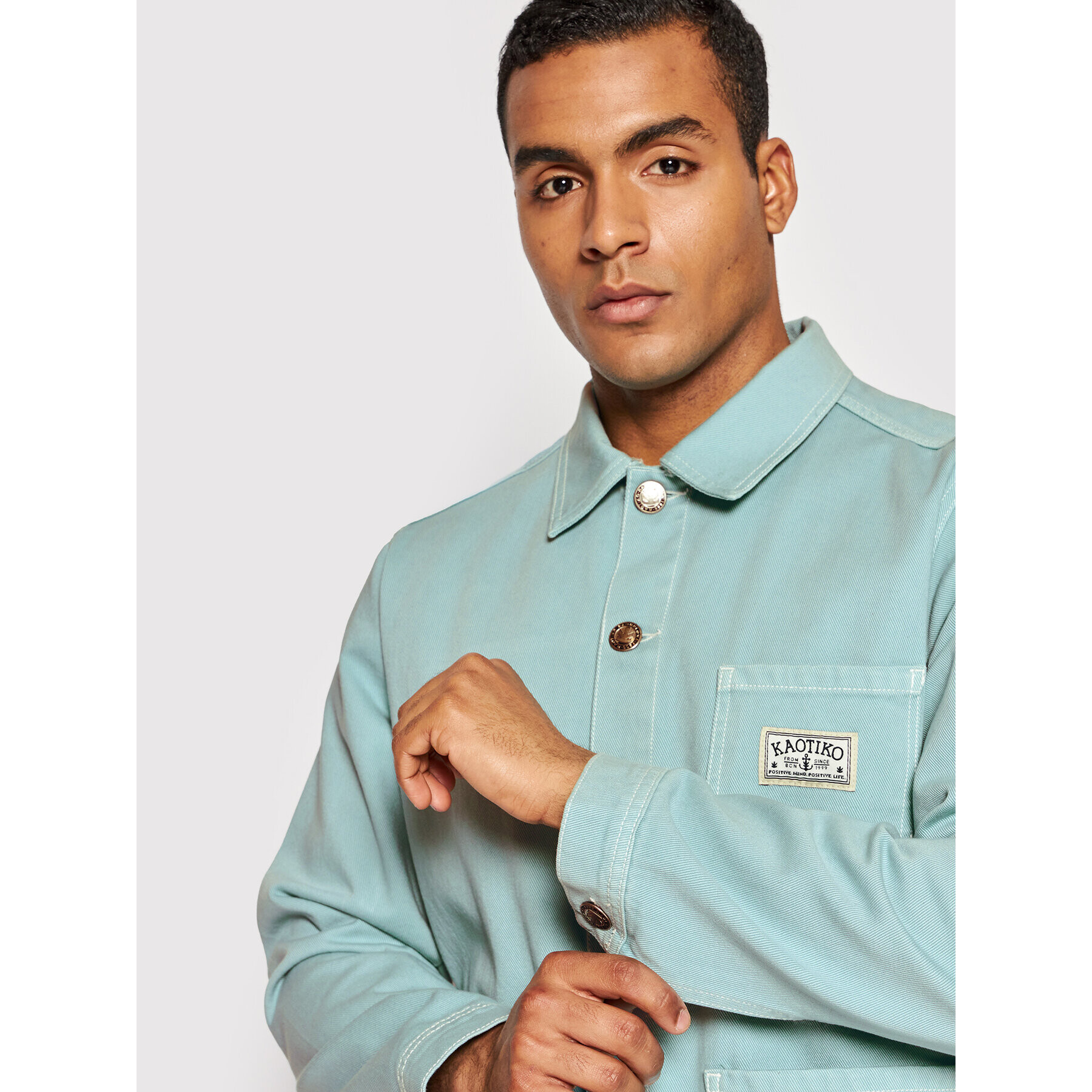 Kaotiko Дънково яке Work AJ006-01-K002 Син Regular Fit - Pepit.bg
