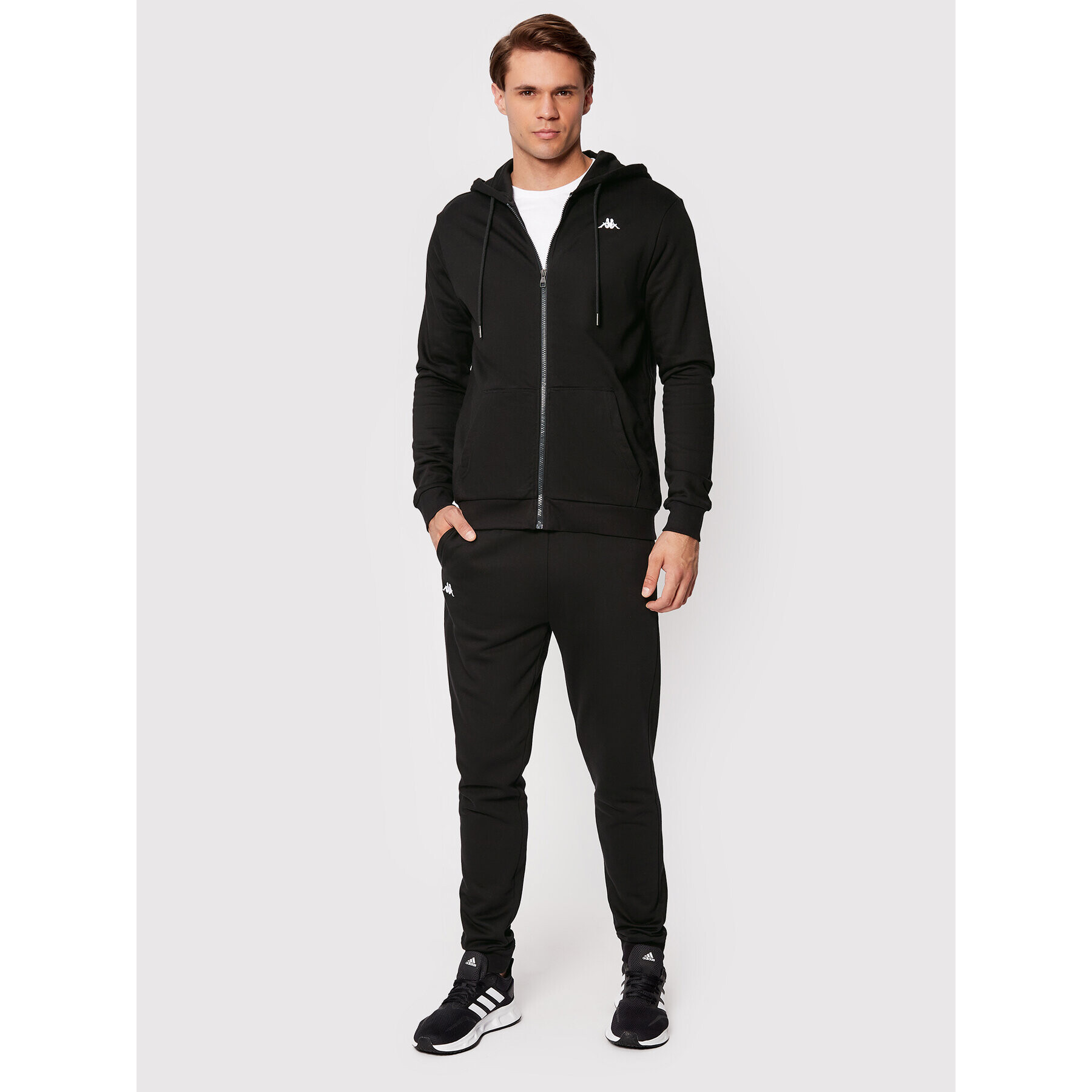 Kappa Анцуг 311028 Черен Regular Fit - Pepit.bg