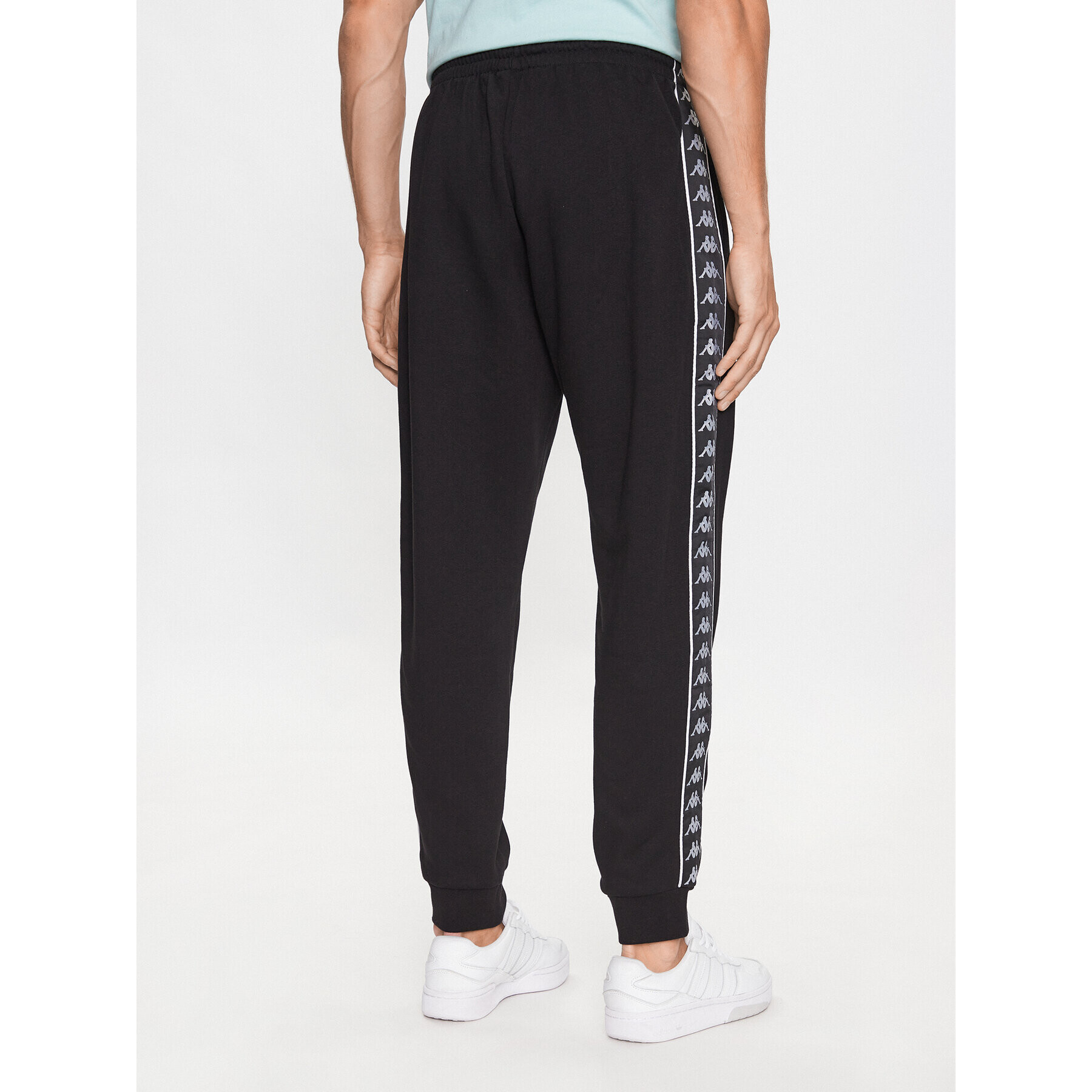 Kappa Долнище анцуг 313014 Черен Regular Fit - Pepit.bg