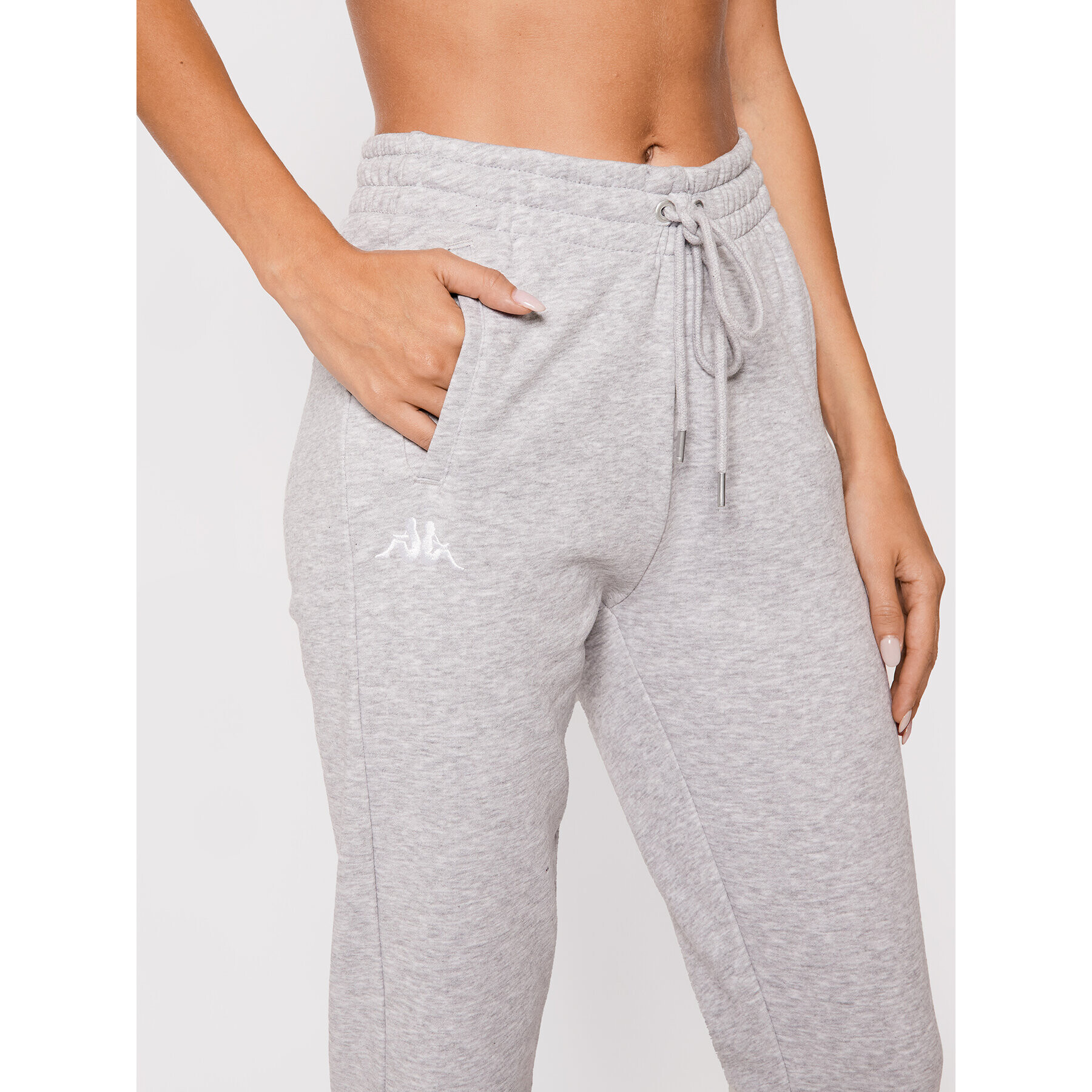 Kappa Долнище анцуг 708278 Сив Slim Fit - Pepit.bg