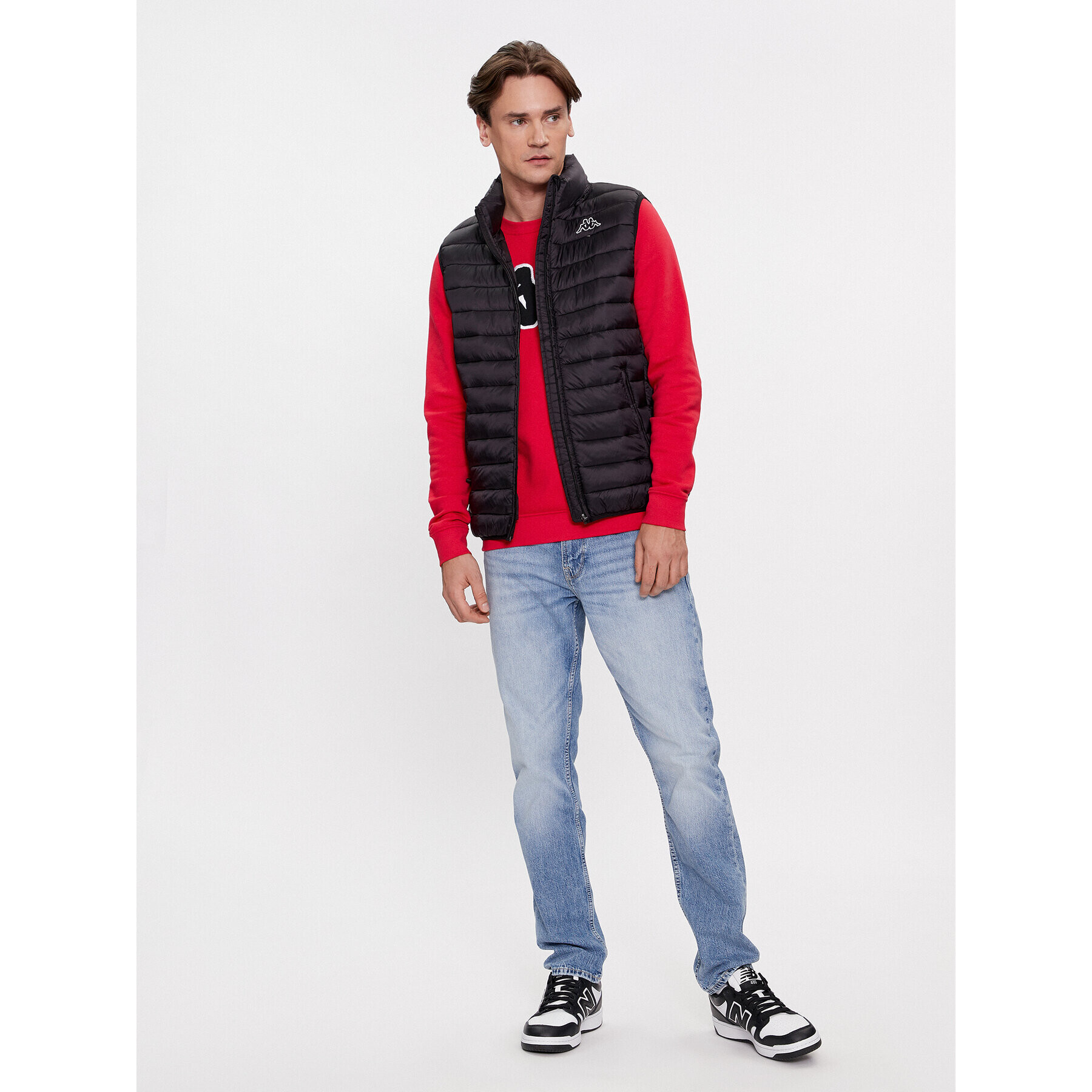 Kappa Елек Astro 3032JL0 Черен Regular Fit - Pepit.bg