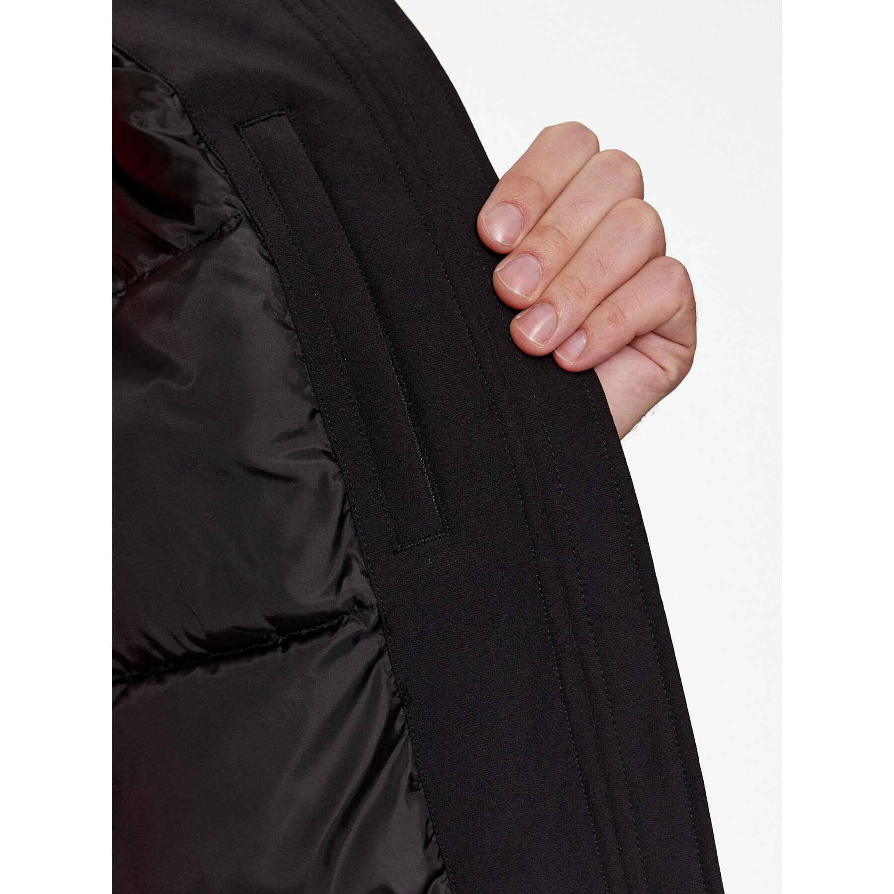 Kappa Яке бомбър Authentic Gomin 331H2MW Черен Comfort Fit - Pepit.bg