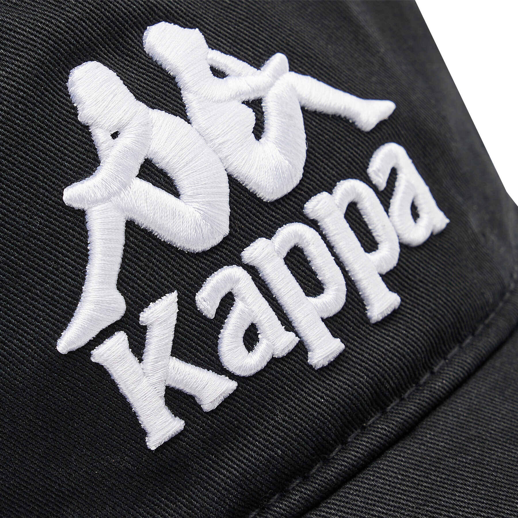 Kappa Шапка с козирка 707391 Черен - Pepit.bg