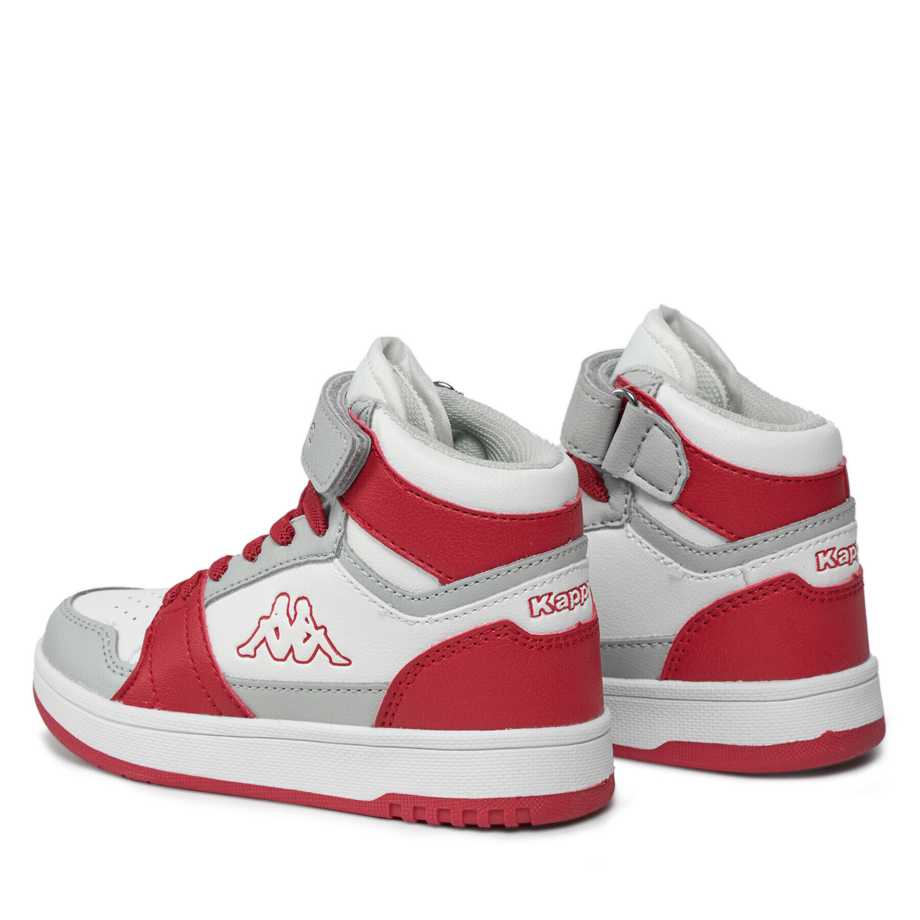 Kappa Сникърси Logo Basil Md Ev Kid 321F4UW Бял - Pepit.bg