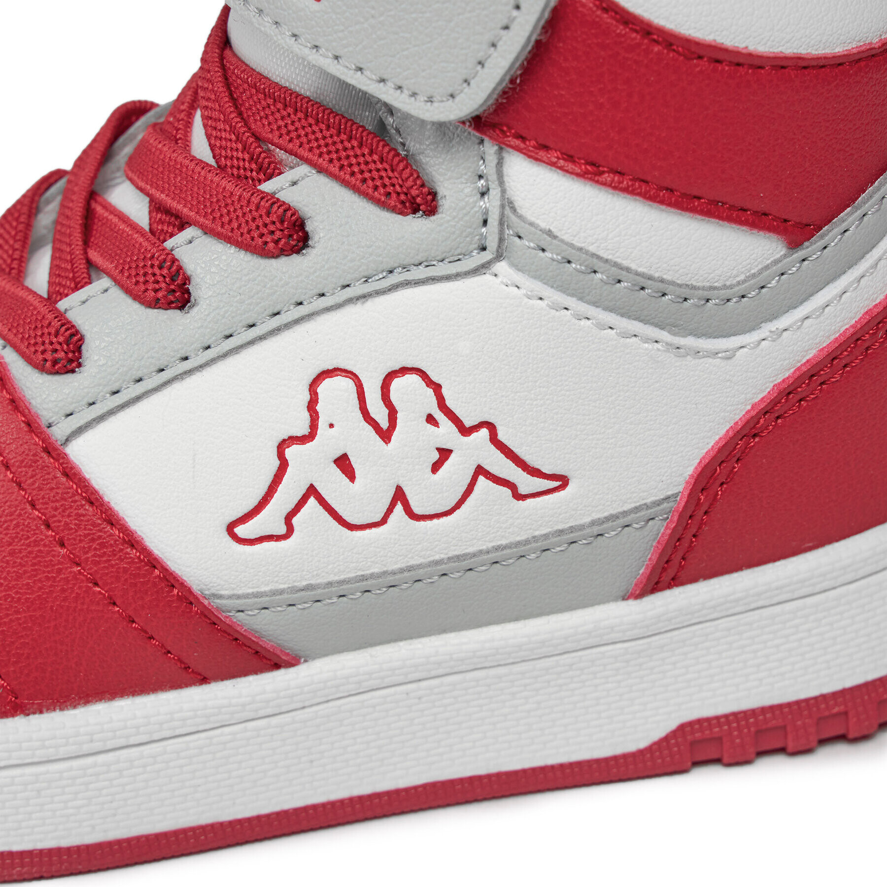Kappa Сникърси Logo Basil Md Ev Kid 321F4UW Бял - Pepit.bg