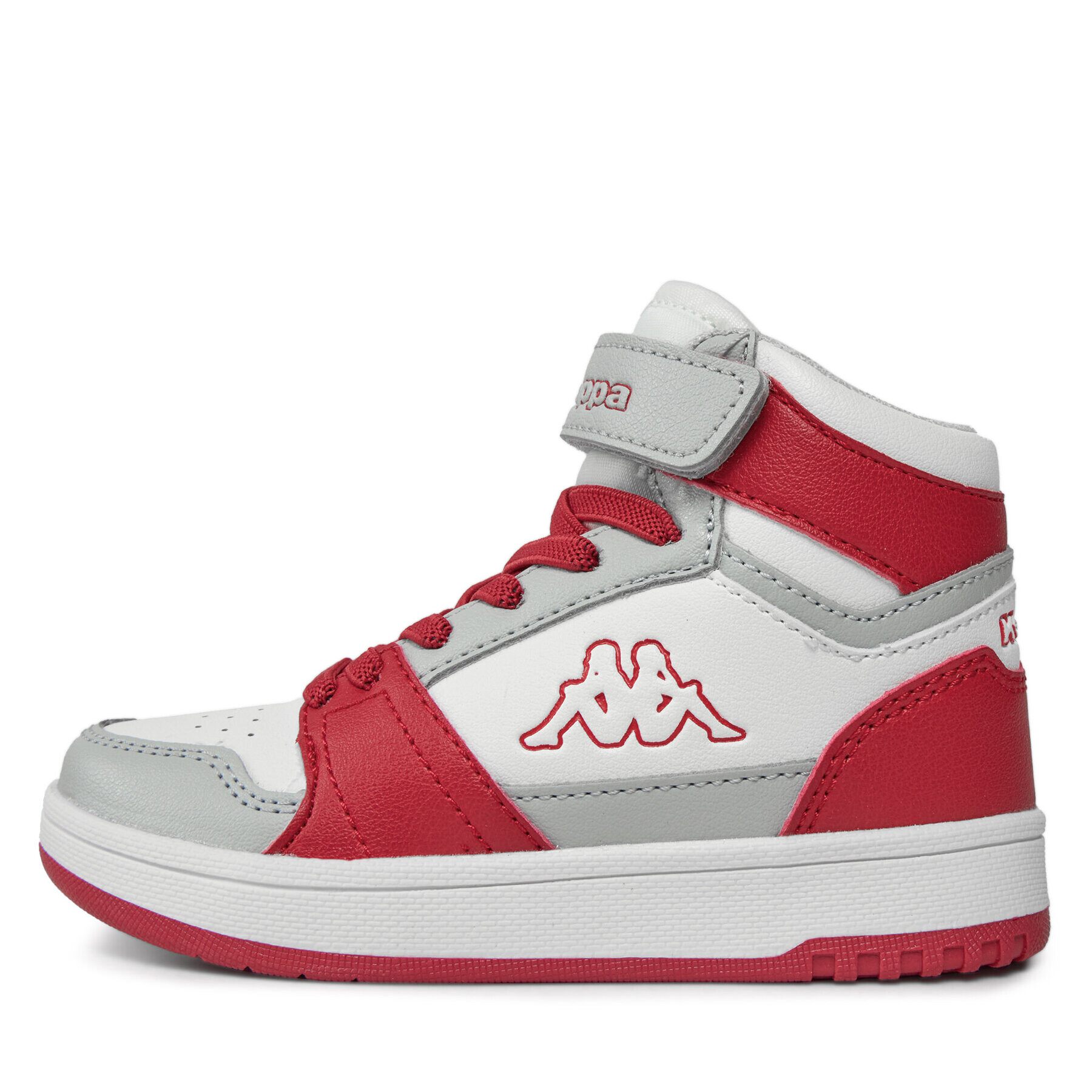 Kappa Сникърси Logo Basil Md Ev Kid 321F4UW Бял - Pepit.bg