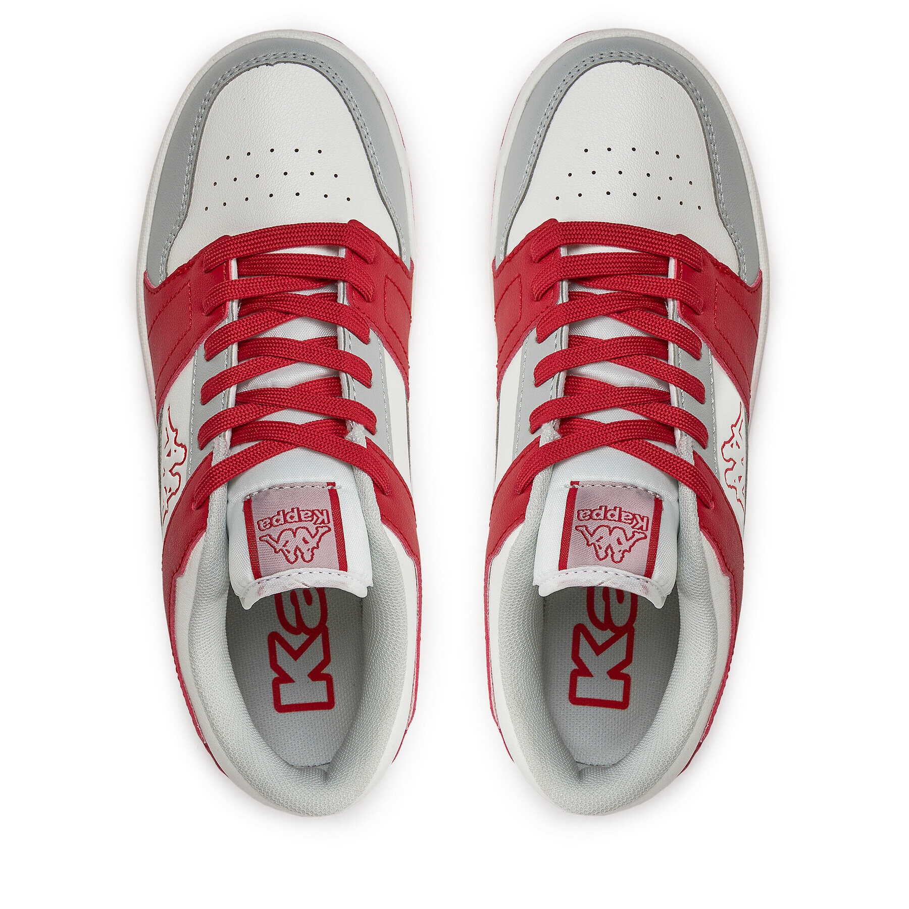 Kappa Сникърси Logo Bernal Kid 351F8IW Бял - Pepit.bg