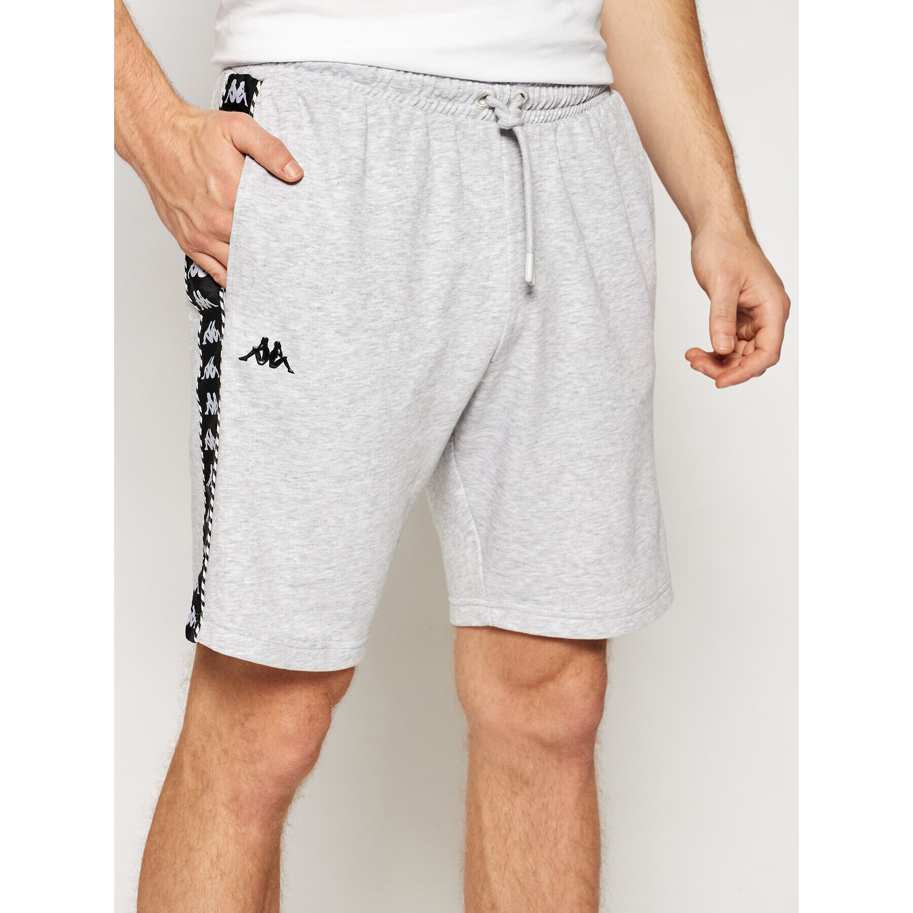 Kappa Спортни шорти 309013 Сив Regular Fit - Pepit.bg