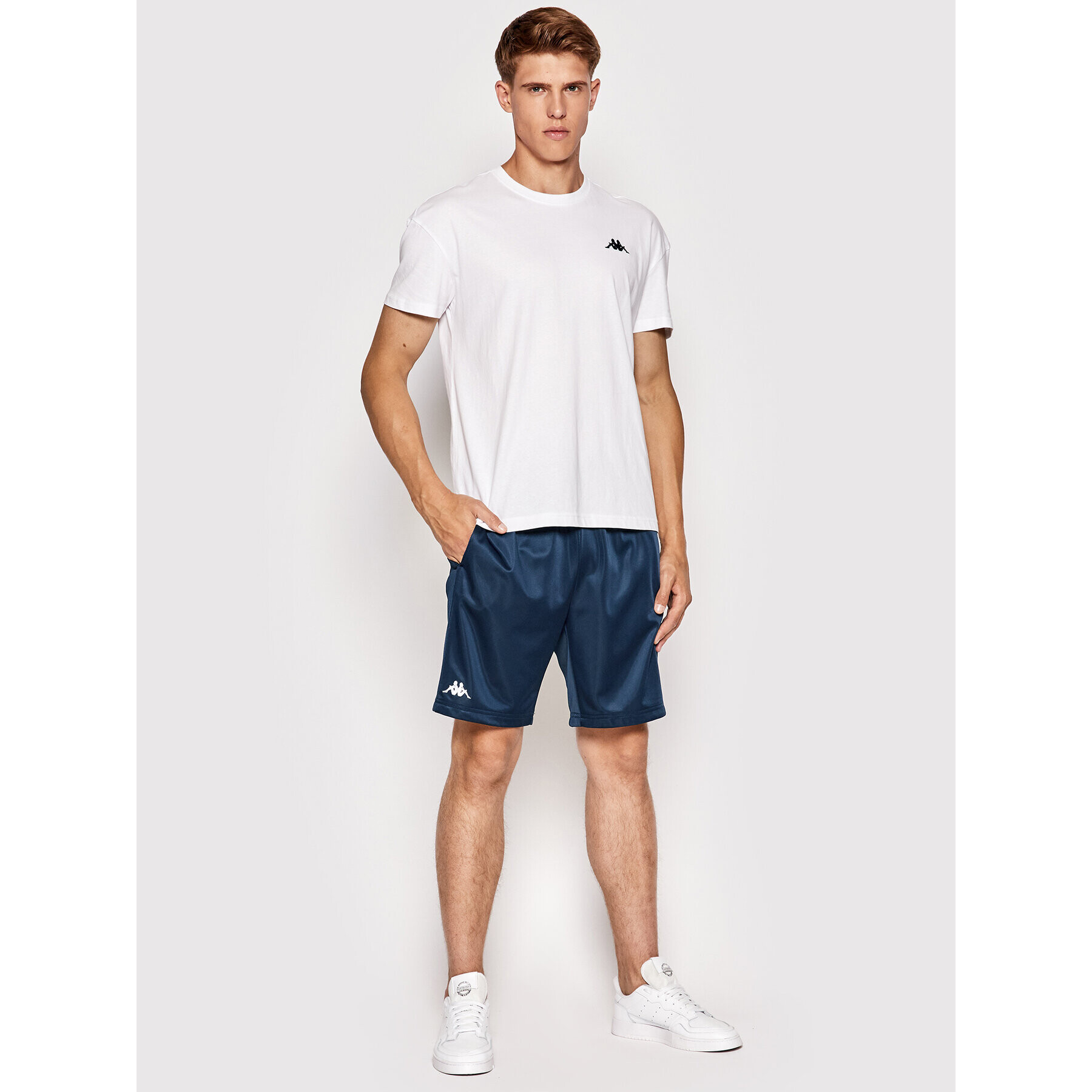 Kappa Спортни шорти 310093 Тъмносин Regular Fit - Pepit.bg