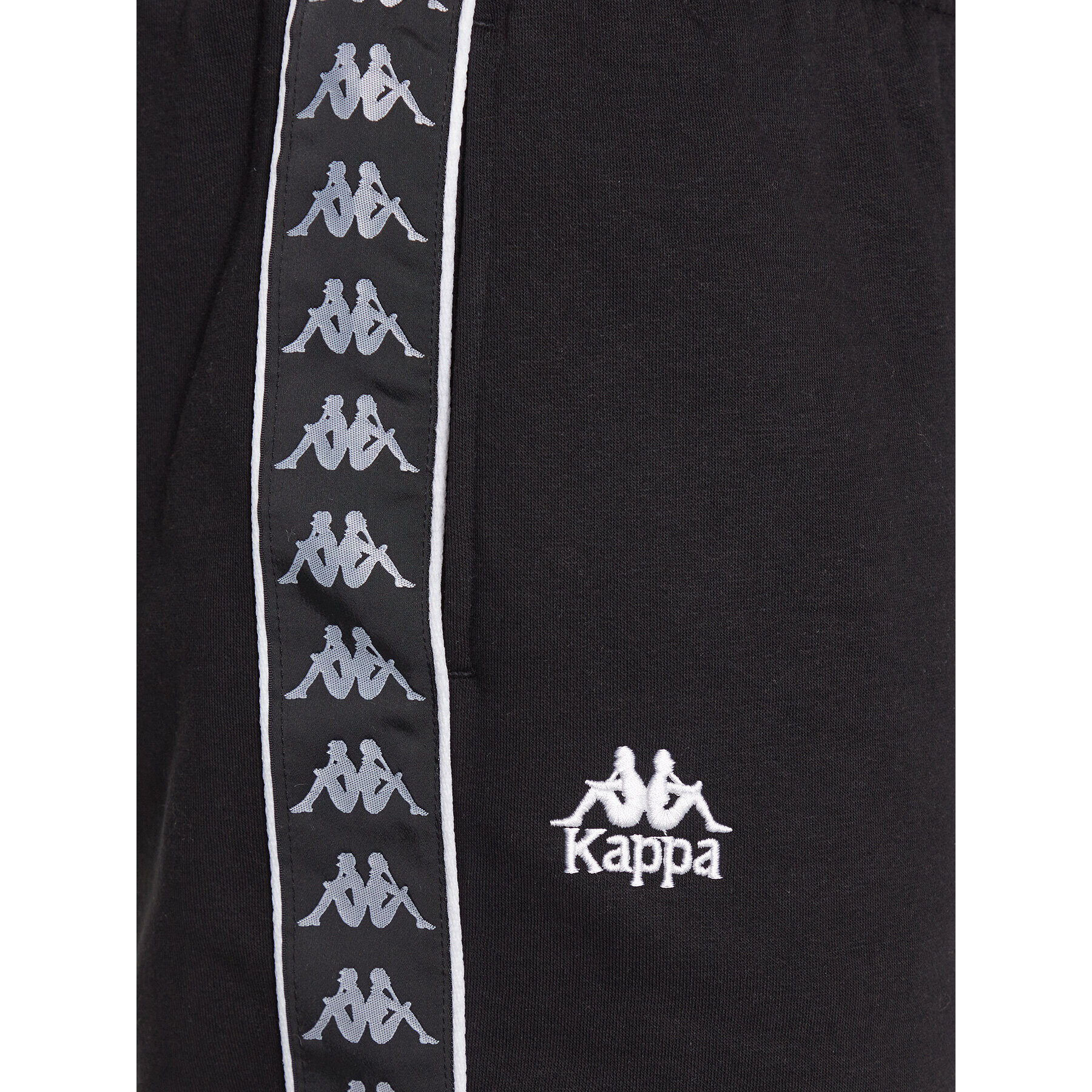 Kappa Спортни шорти 313018 Черен Regular Fit - Pepit.bg