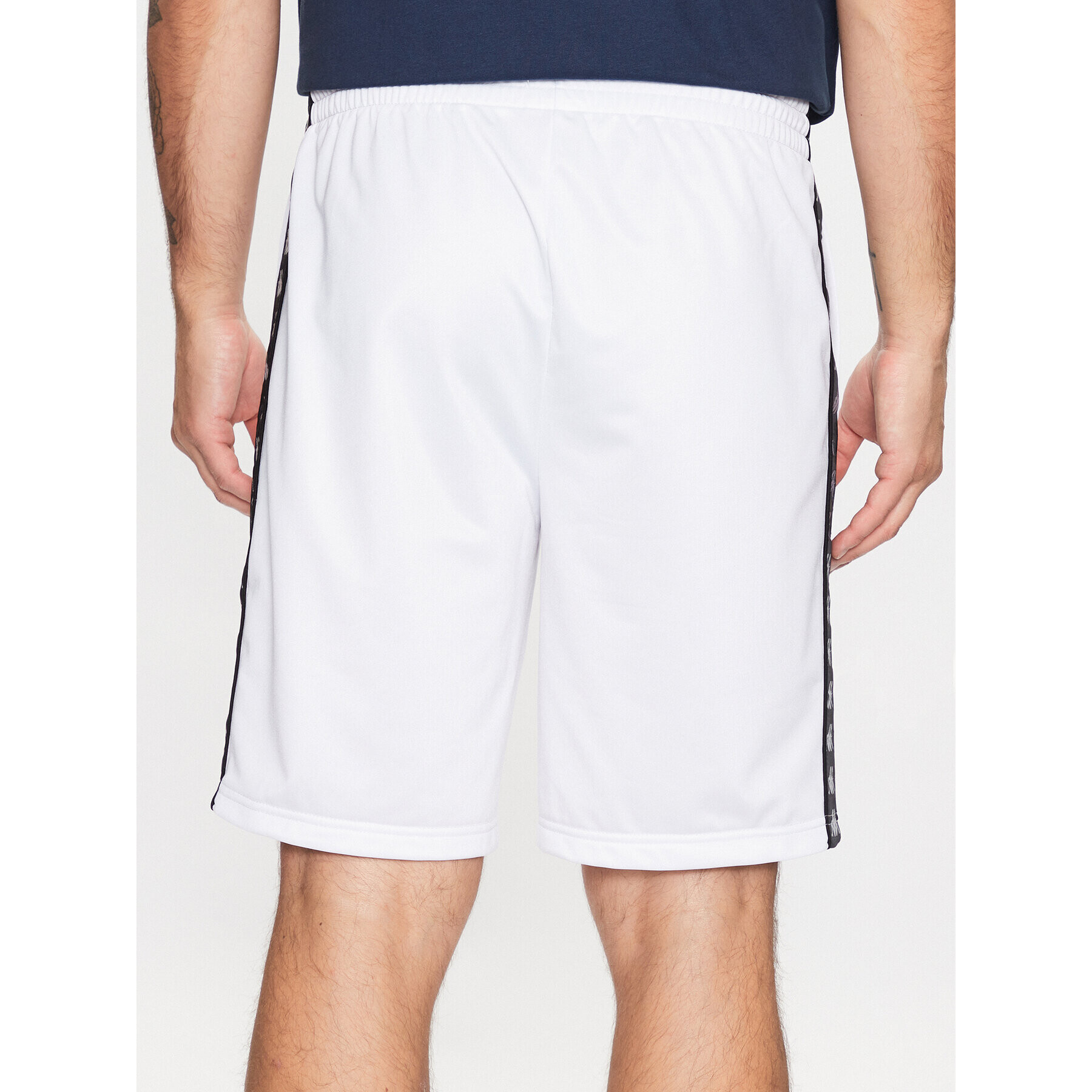 Kappa Спортни шорти 313019 Бял Regular Fit - Pepit.bg