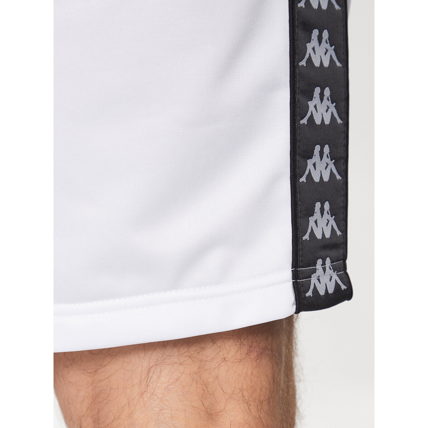 Kappa Спортни шорти 313019 Бял Regular Fit - Pepit.bg