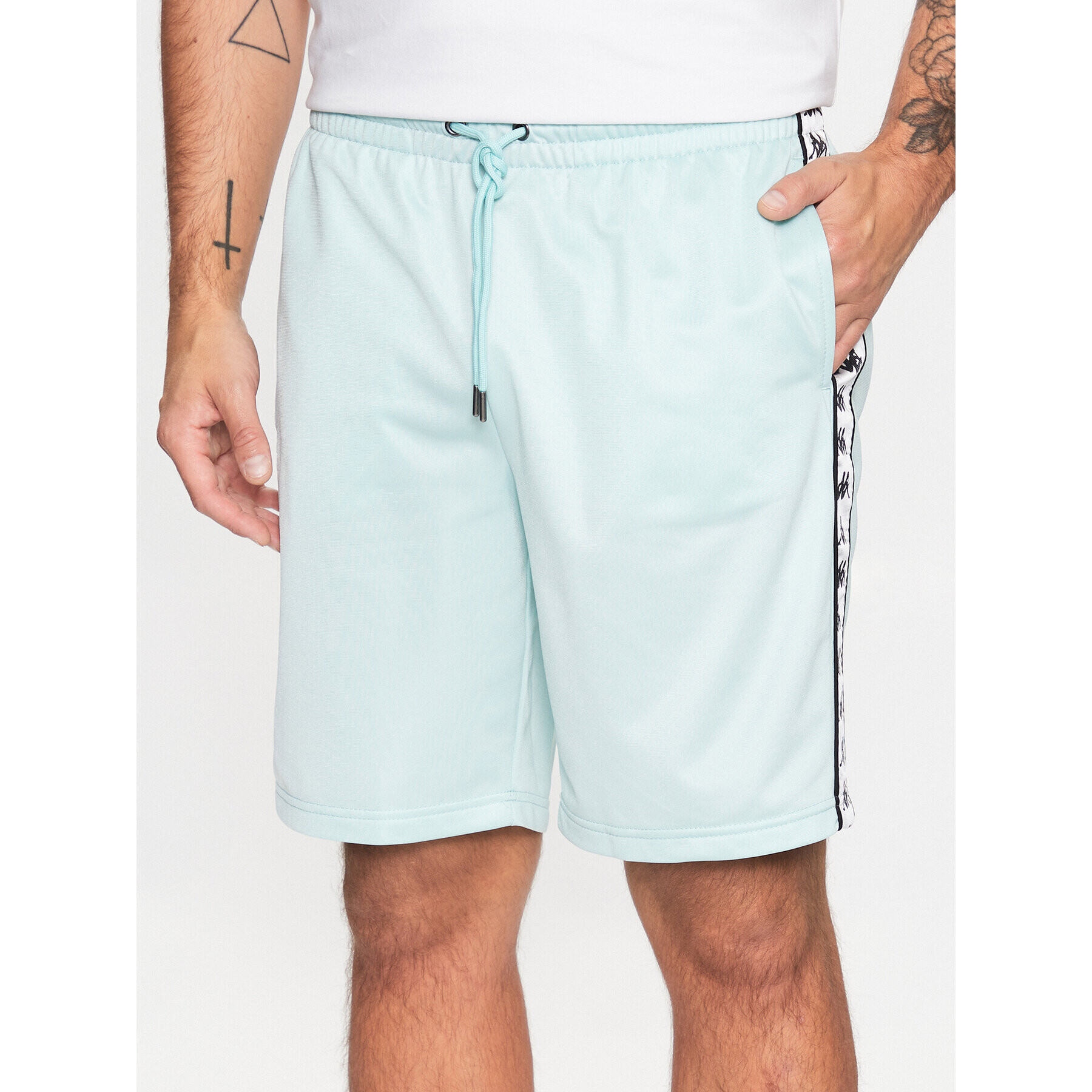Kappa Спортни шорти 313019 Син Regular Fit - Pepit.bg
