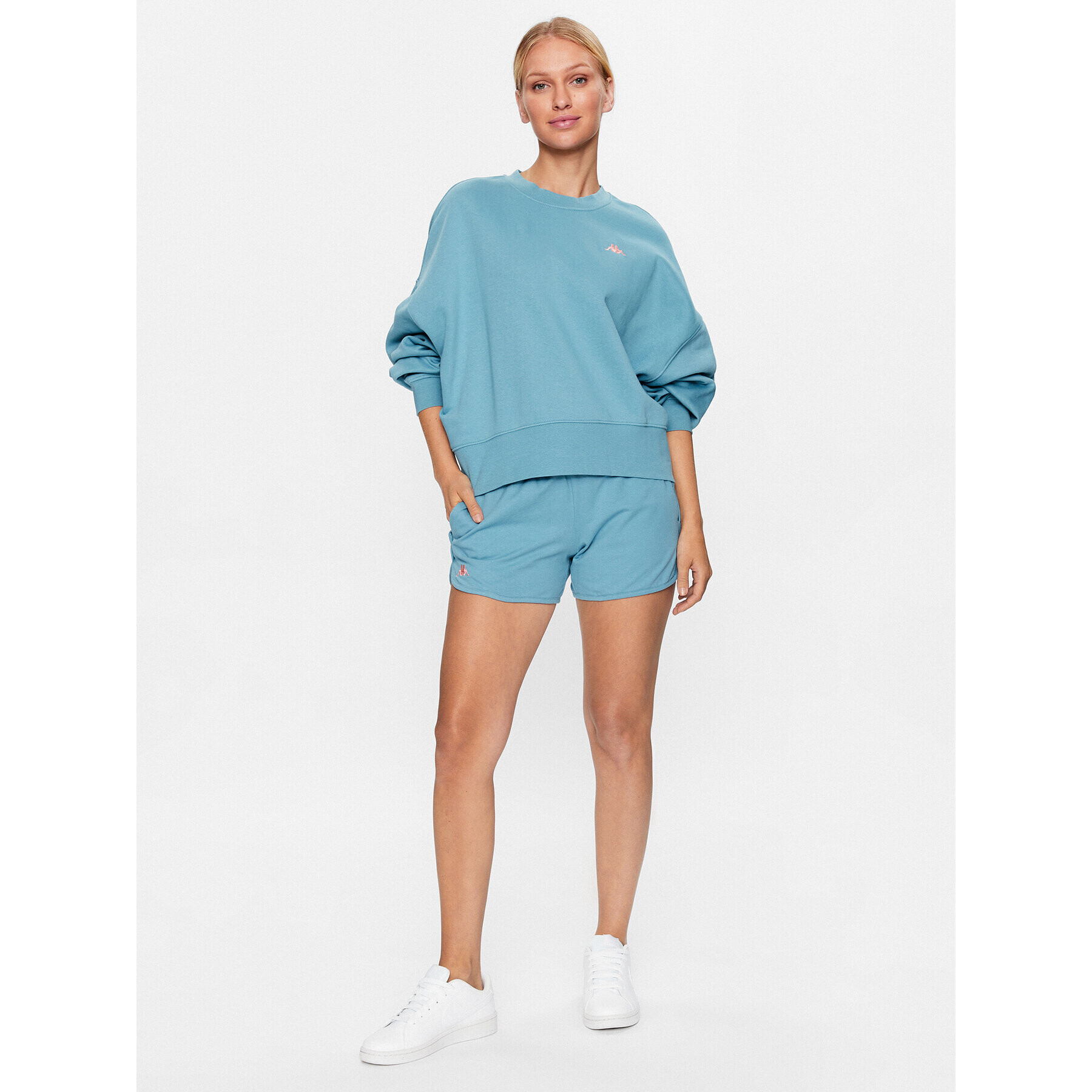 Kappa Спортни шорти 313037 Син Regular Fit - Pepit.bg