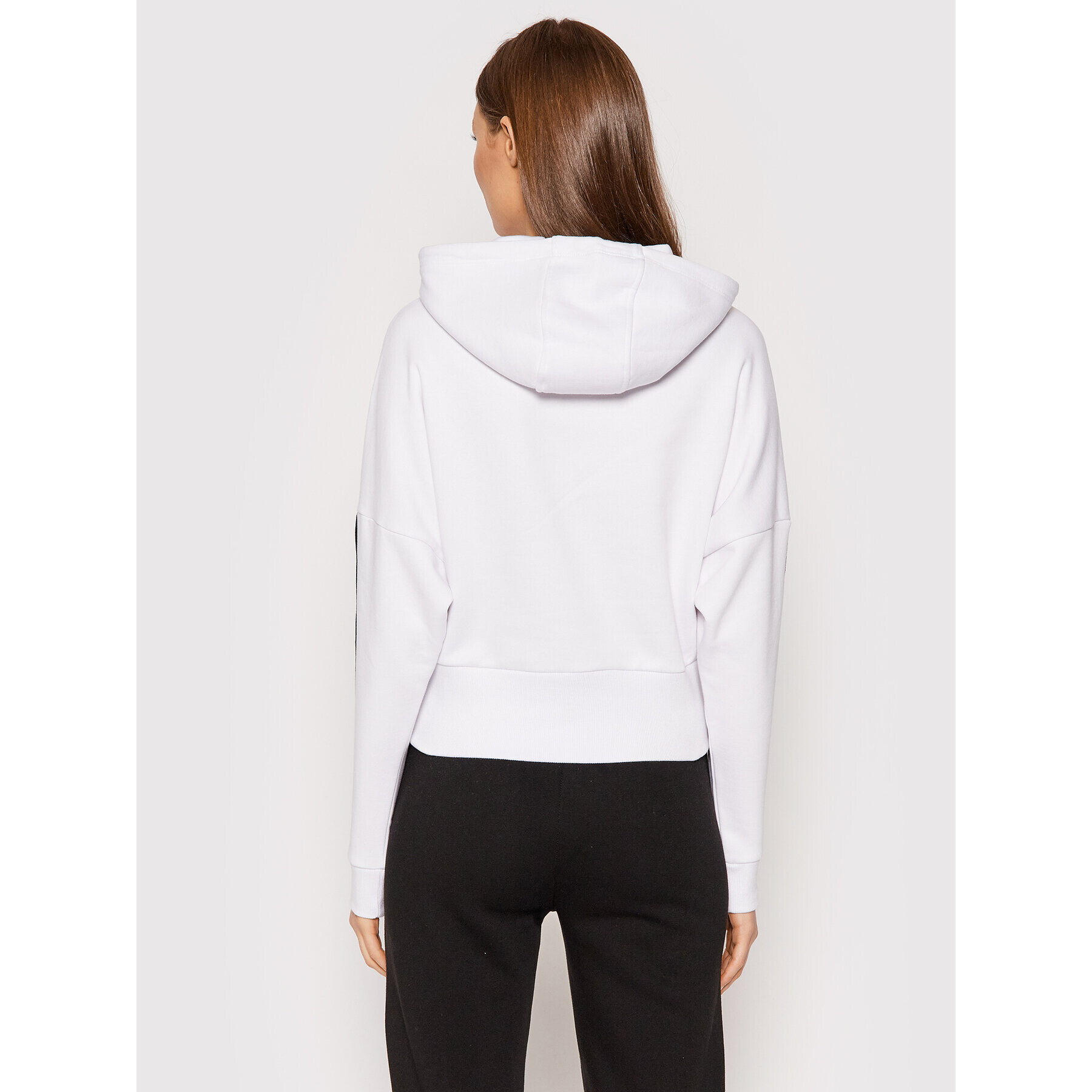 Kappa Суитшърт 310022 Бял Relaxed Fit - Pepit.bg