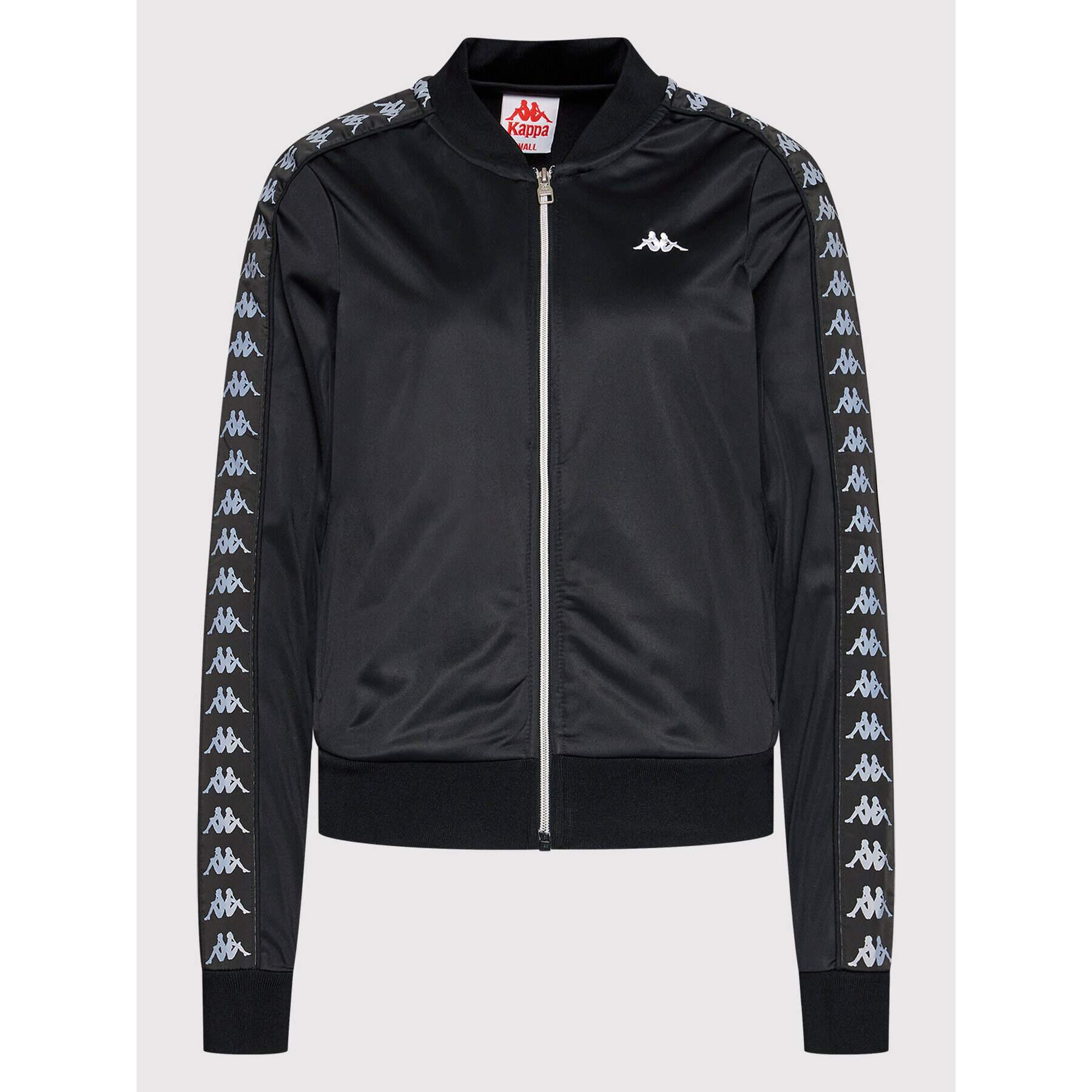 Kappa Суитшърт 311006 Черен Regular Fit - Pepit.bg