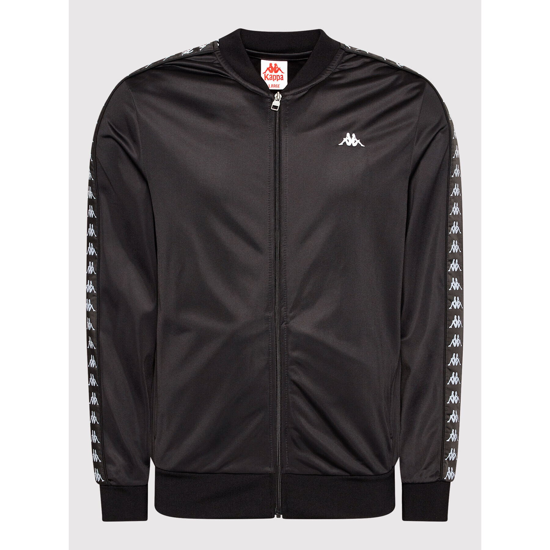 Kappa Суитшърт 311027 Черен Regular Fit - Pepit.bg