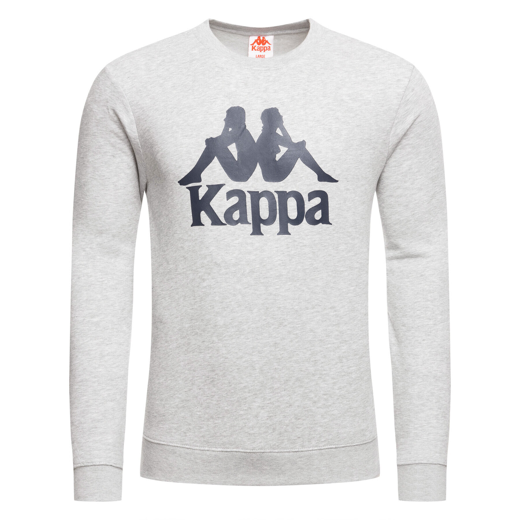 Kappa Суитшърт 703797 Сив Regular Fit - Pepit.bg