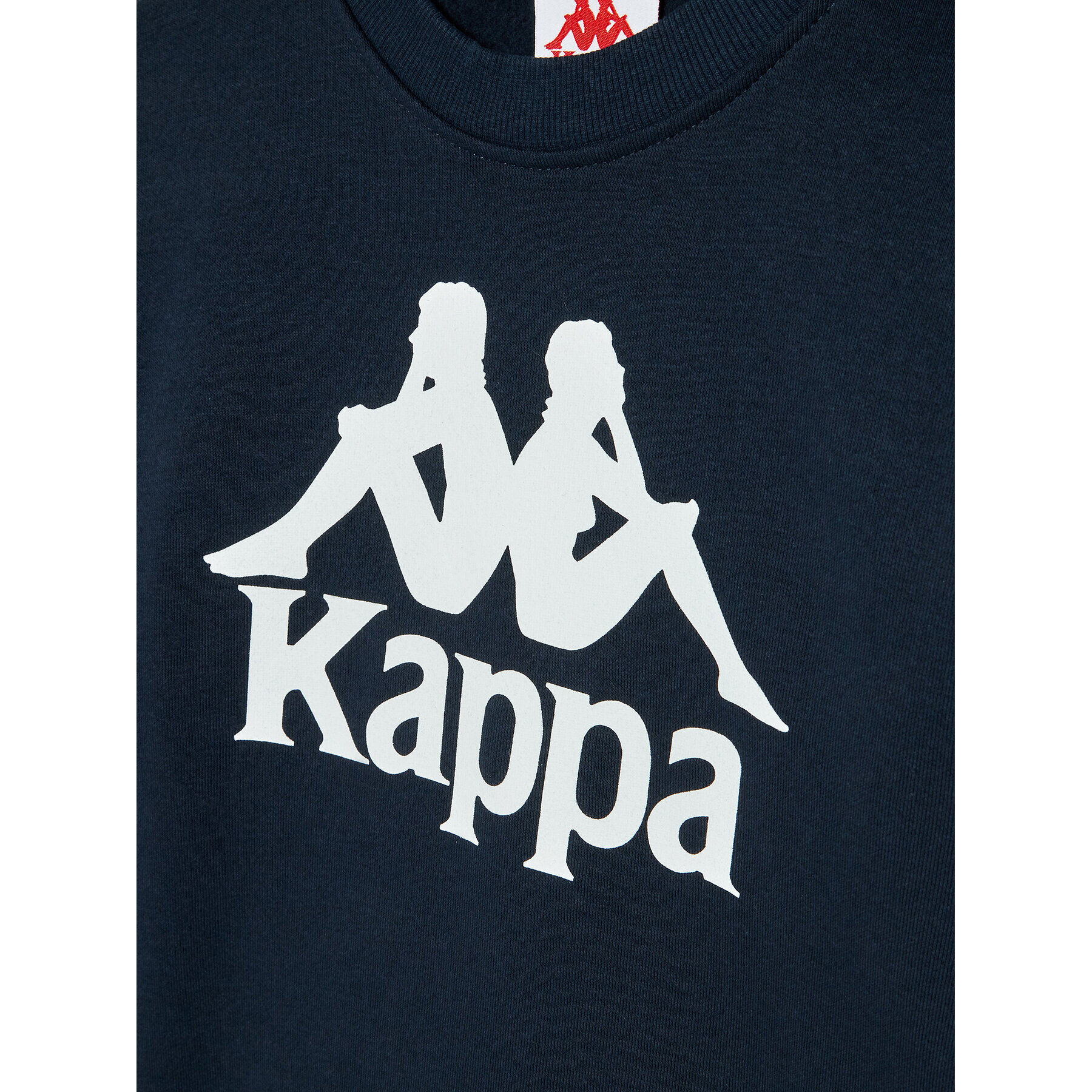Kappa Суитшърт 703797J Тъмносин Regular Fit - Pepit.bg