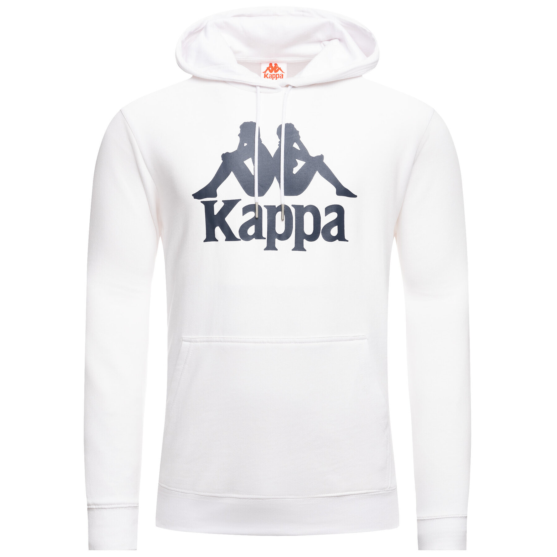 Kappa Суитшърт 705322 Бял Regular Fit - Pepit.bg