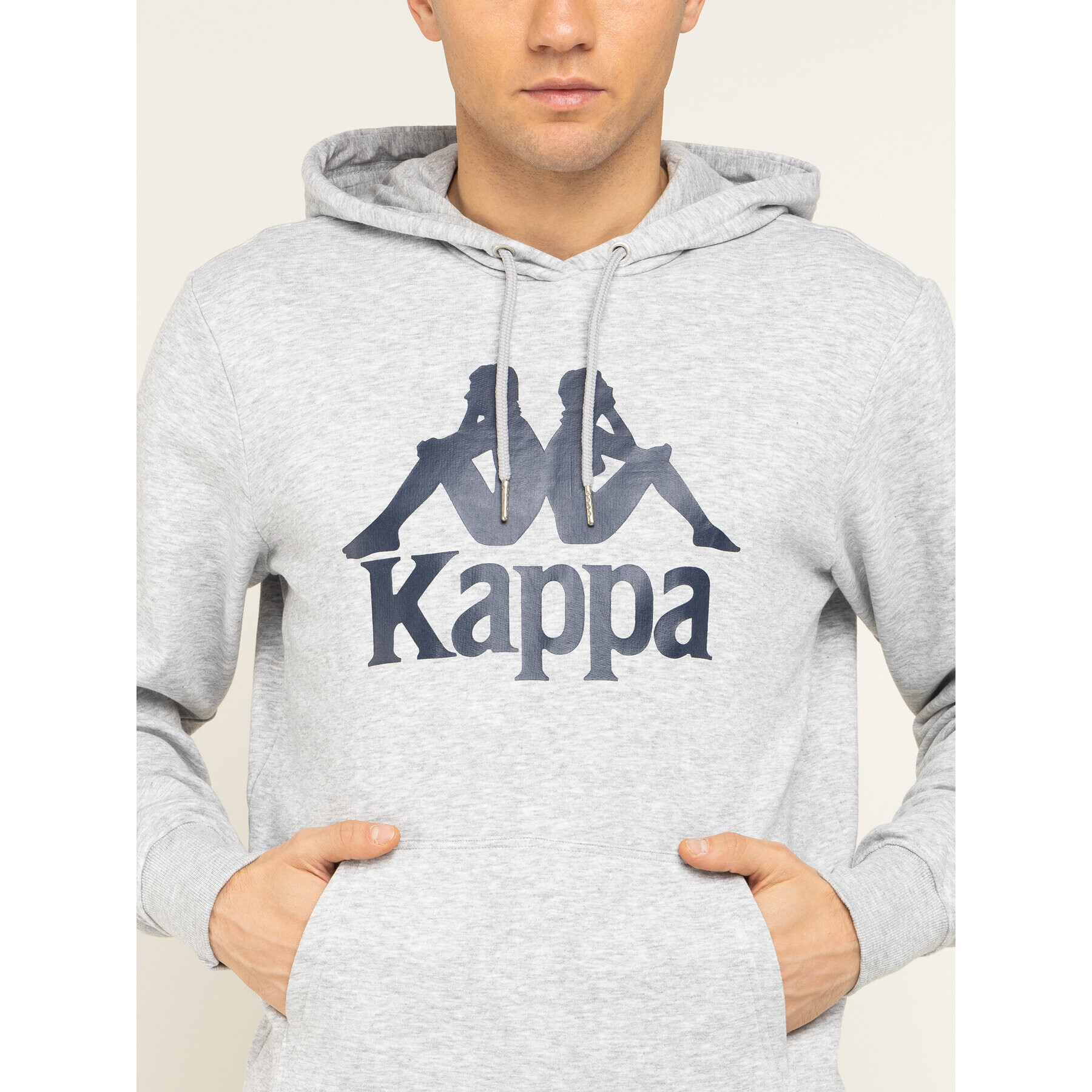 Kappa Суитшърт 705322 Сив Regular Fit - Pepit.bg