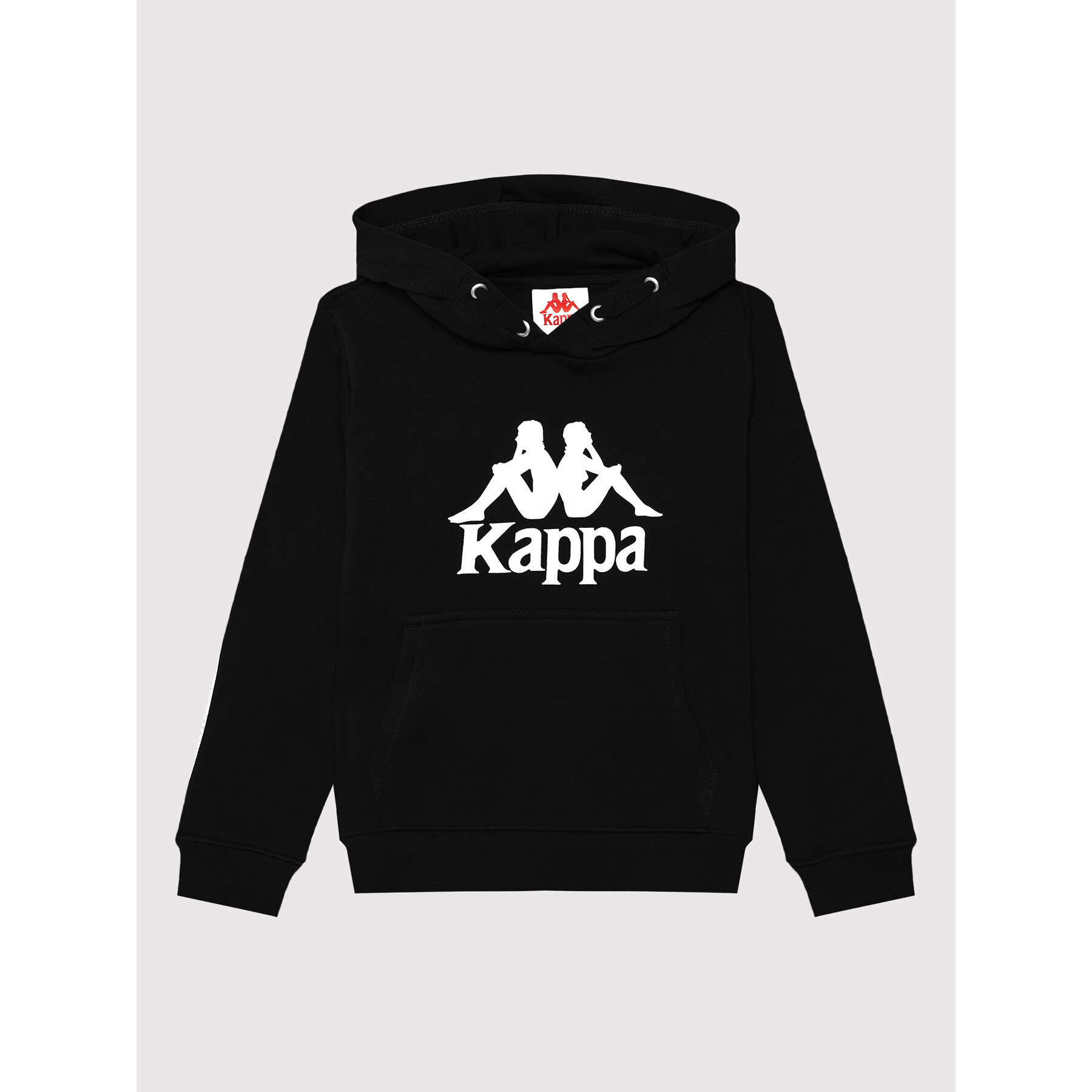 Kappa Суитшърт 705322J Черен Regular Fit - Pepit.bg