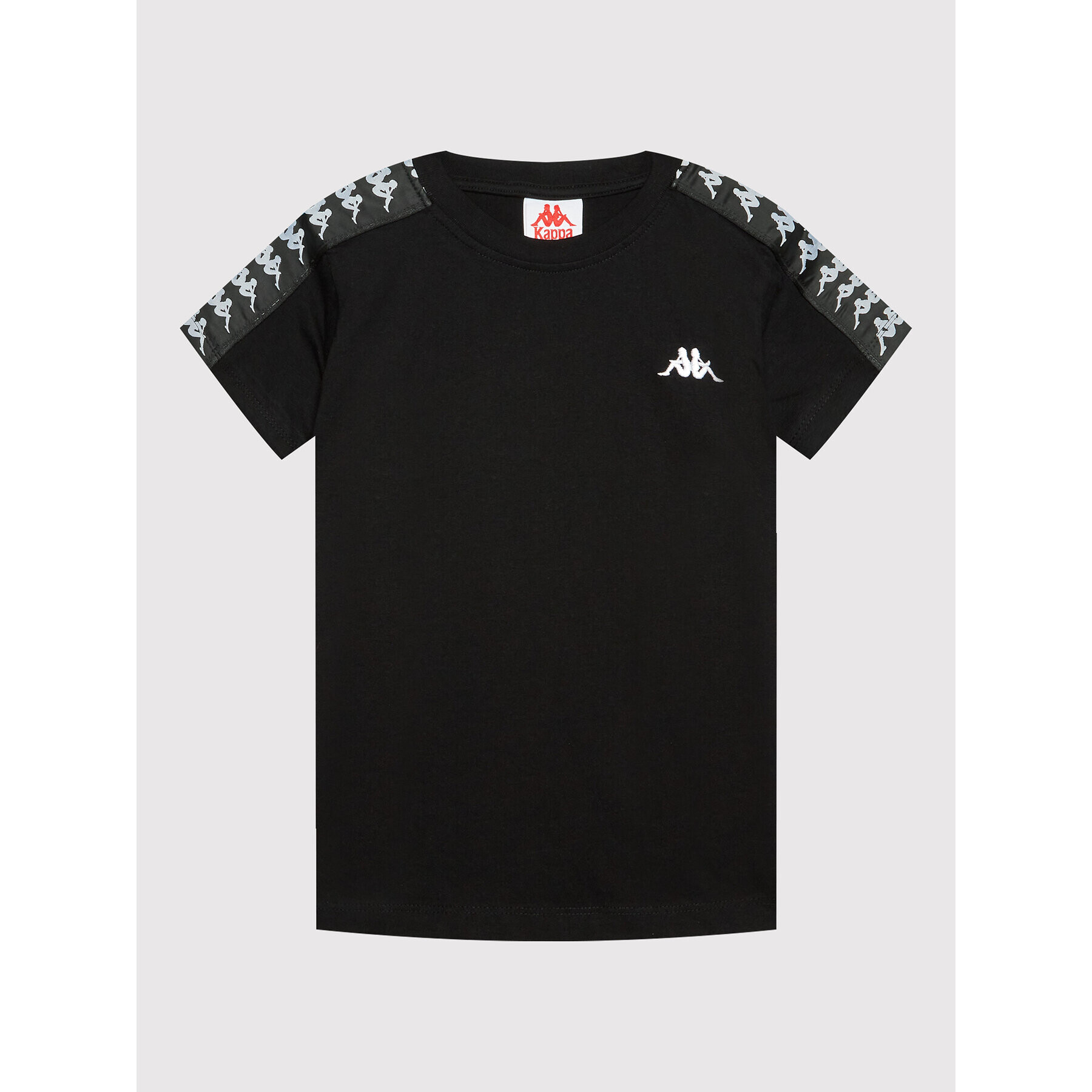 Kappa Тишърт 311022J Черен Regular Fit - Pepit.bg