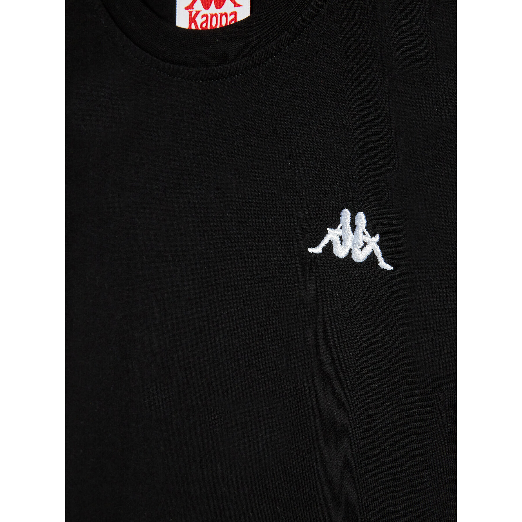 Kappa Тишърт 311022J Черен Regular Fit - Pepit.bg
