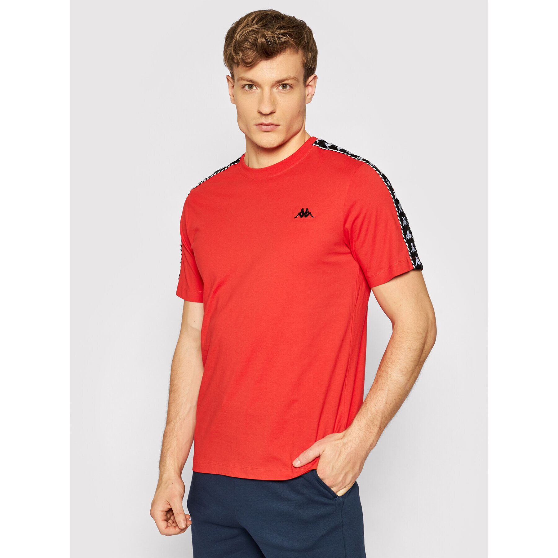 Kappa Тишърт Ilyas 309001 Червен Regular Fit - Pepit.bg