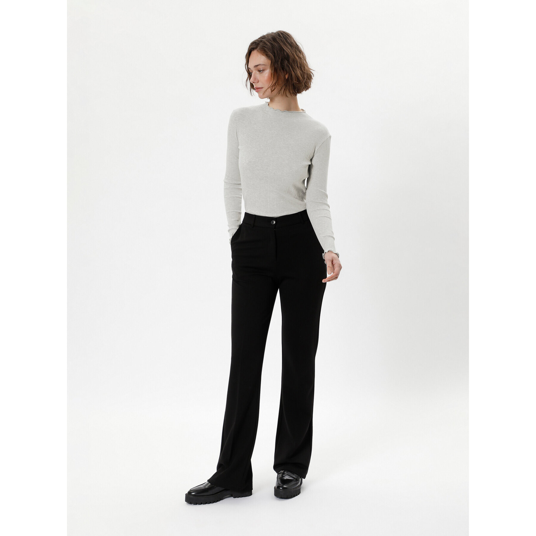 Karen by Simonsen Блуза Candace 10103316 Бял Slim Fit - Pepit.bg
