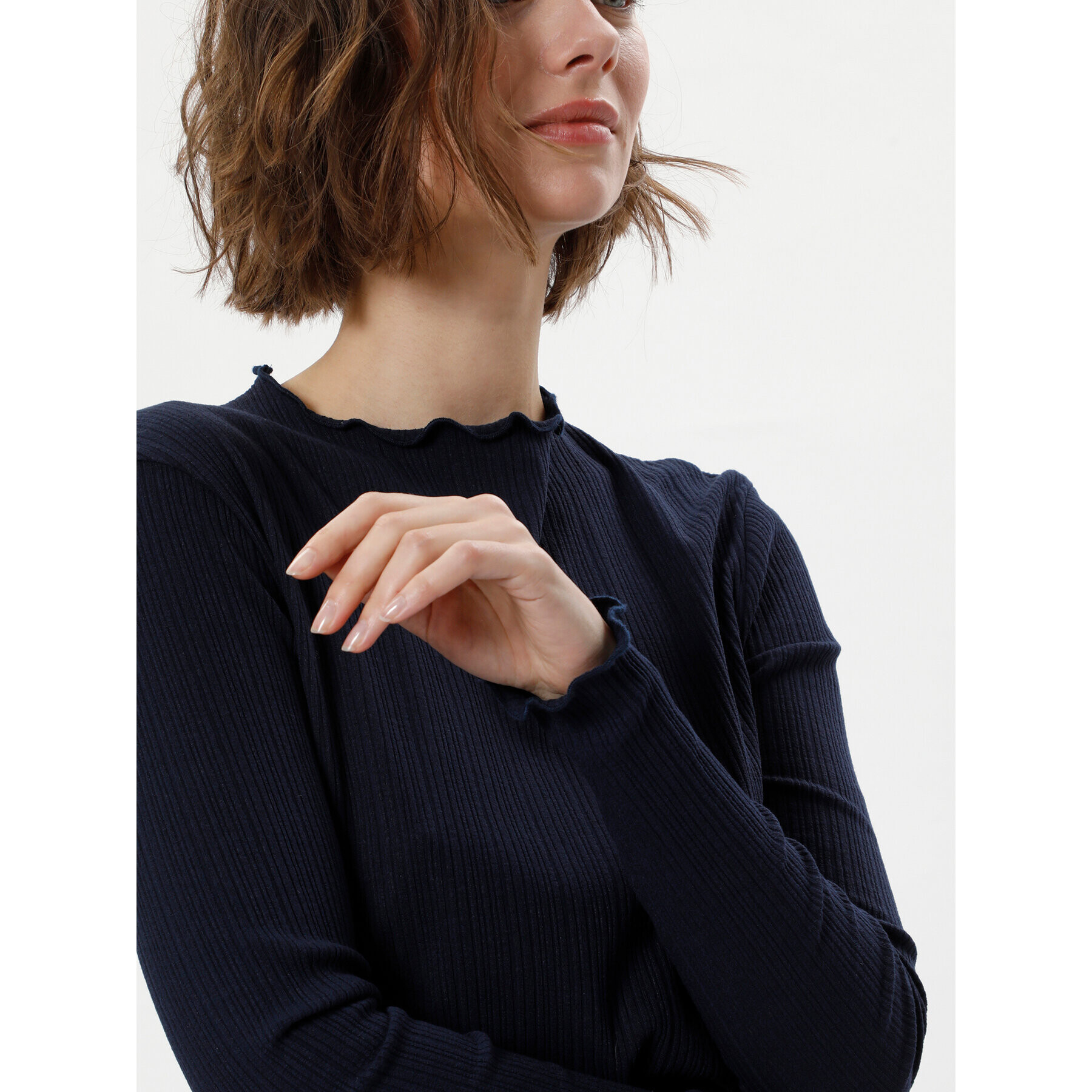 Karen by Simonsen Блуза Candace 10103316 Черен Slim Fit - Pepit.bg