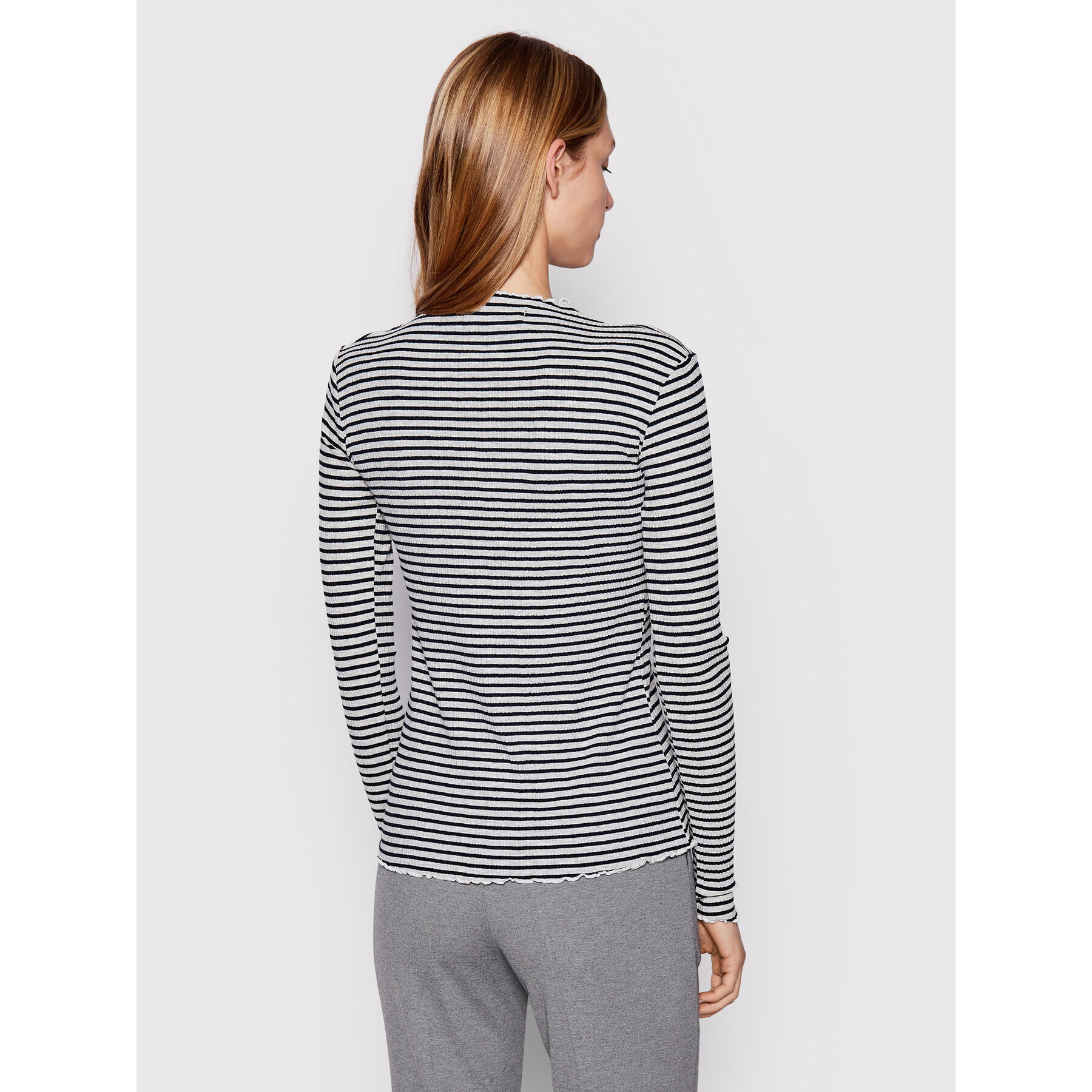 Karen by Simonsen Блуза Candace 10103632 Сив Slim Fit - Pepit.bg