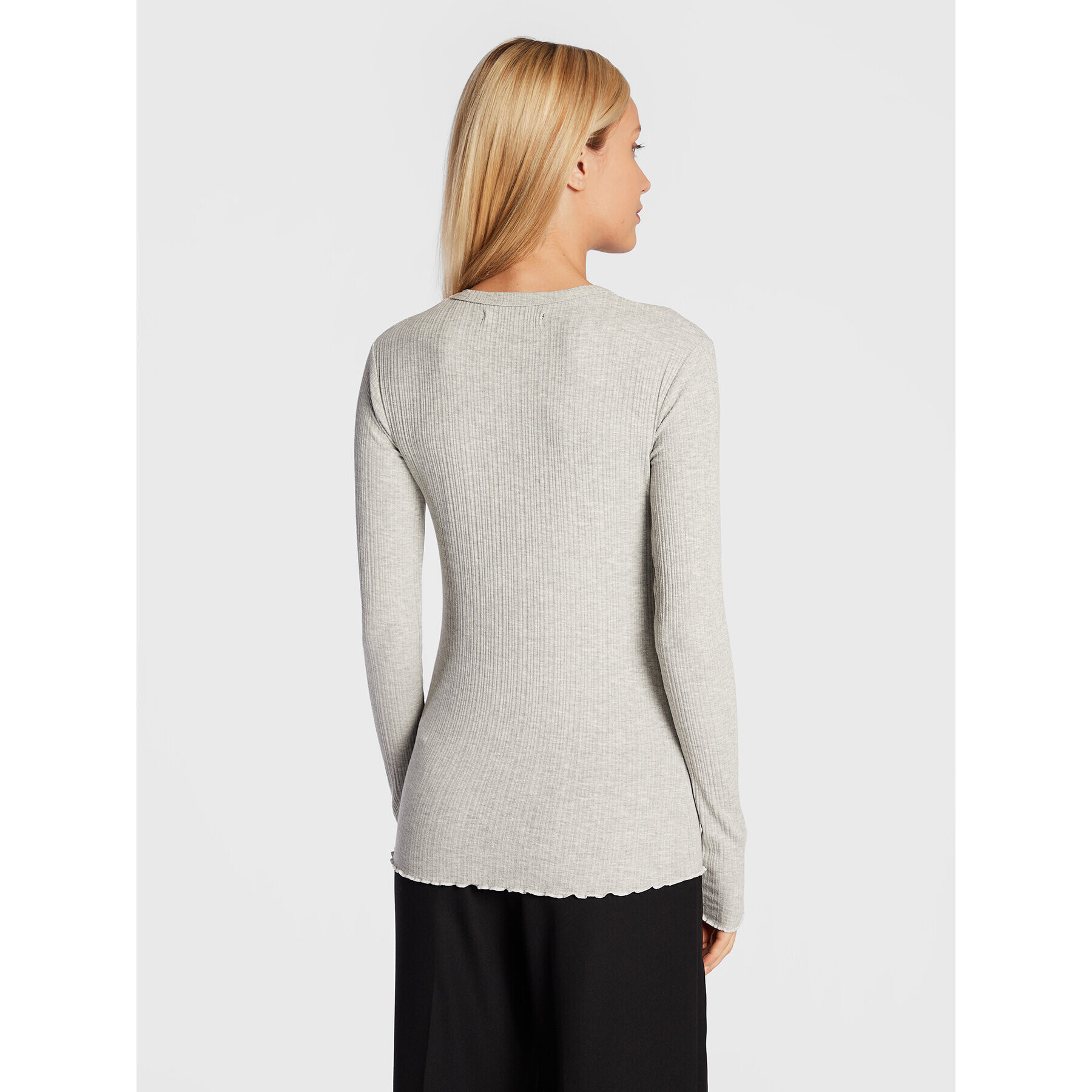 Karen by Simonsen Блуза Candace 10103857 Сив Regular Fit - Pepit.bg