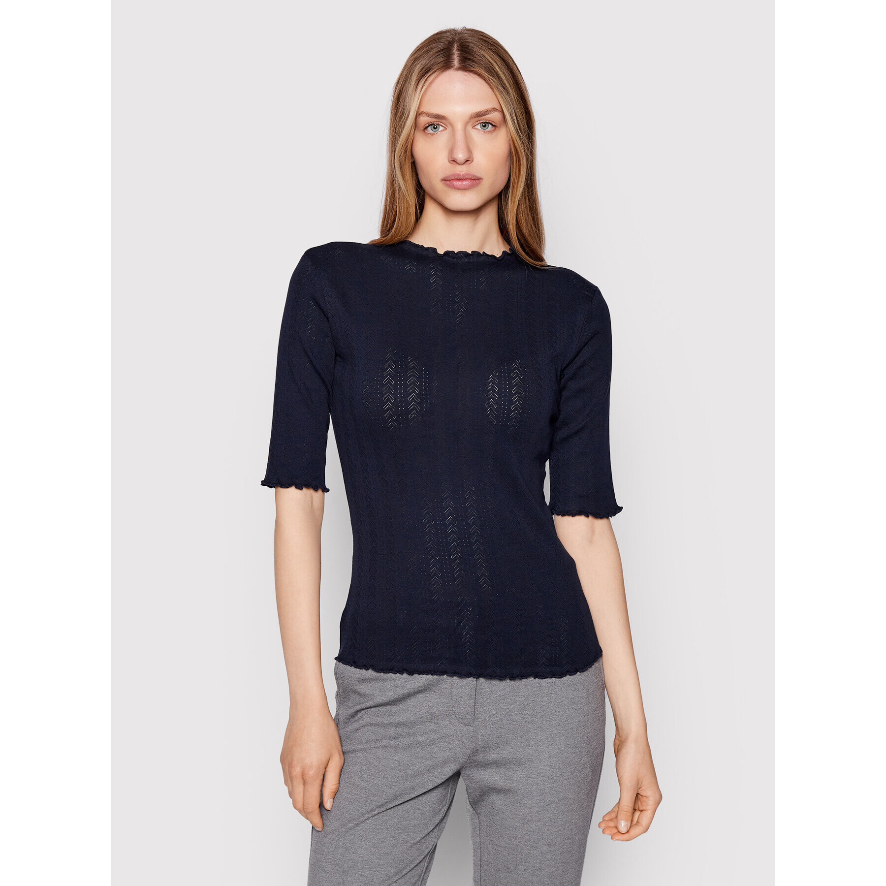 Karen by Simonsen Блуза Carry 10103836 Тъмносин Regular Fit - Pepit.bg