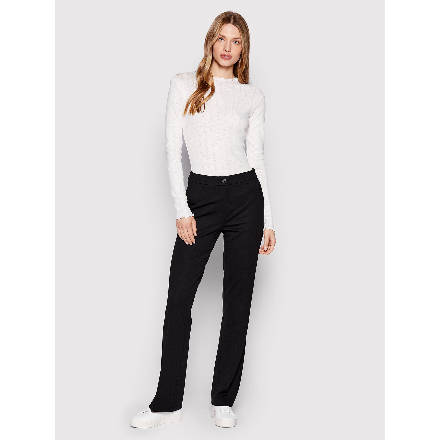 Karen by Simonsen Блуза Carry 10103837 Бял Regular Fit - Pepit.bg