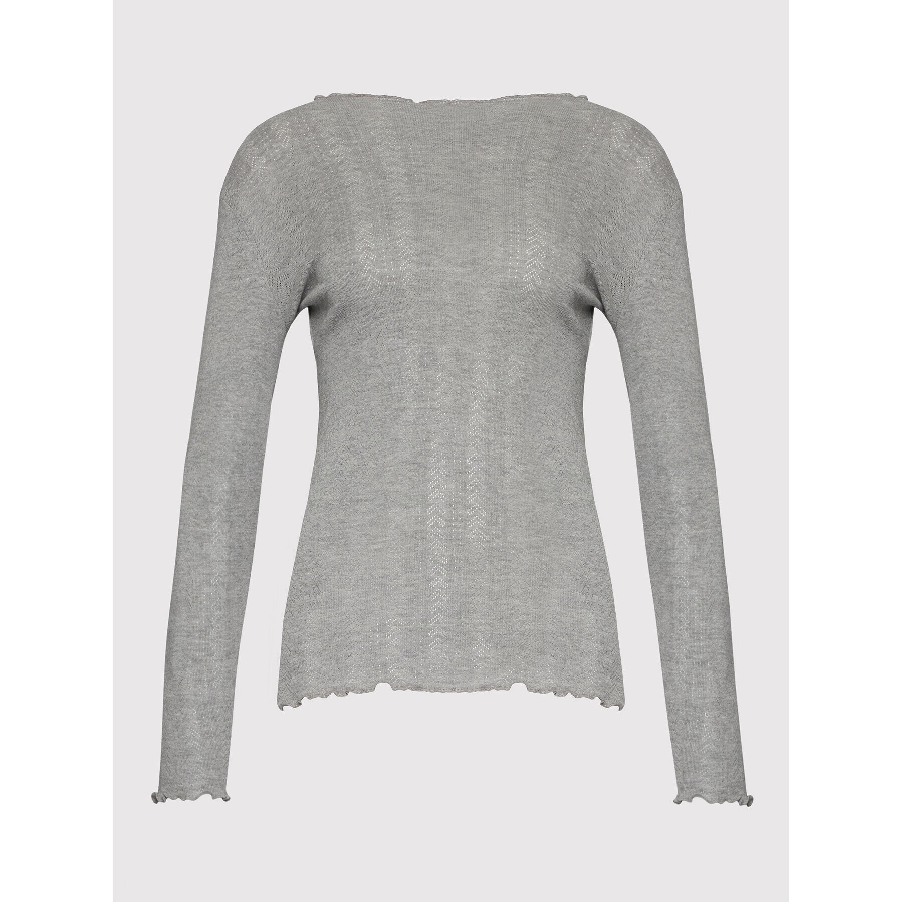 Karen by Simonsen Блуза Carry 10103837 Сив Slim Fit - Pepit.bg