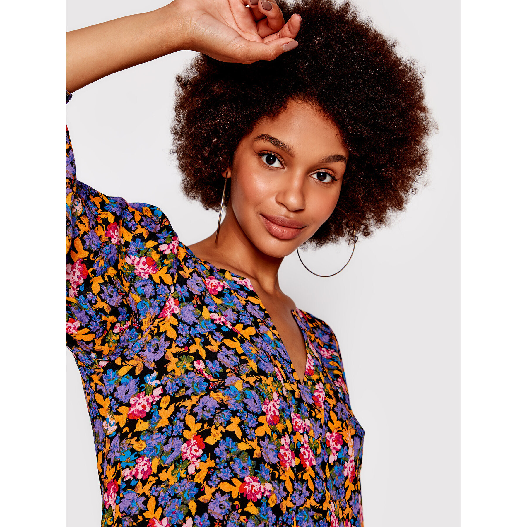 Karen by Simonsen Ежедневна рокля Daisy 10104003 Син Regular Fit - Pepit.bg