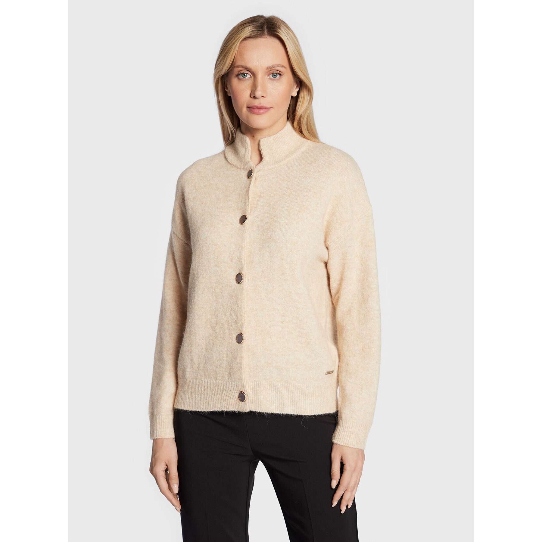Karen by Simonsen Кардиган Nora 10103610 Бежов Regular Fit - Pepit.bg