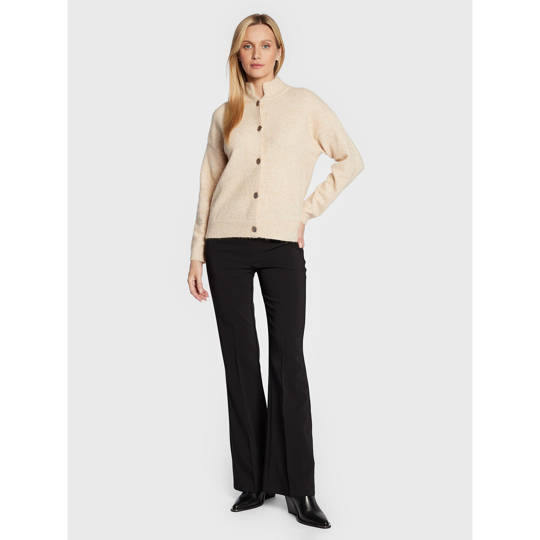 Karen by Simonsen Кардиган Nora 10103610 Бежов Regular Fit - Pepit.bg