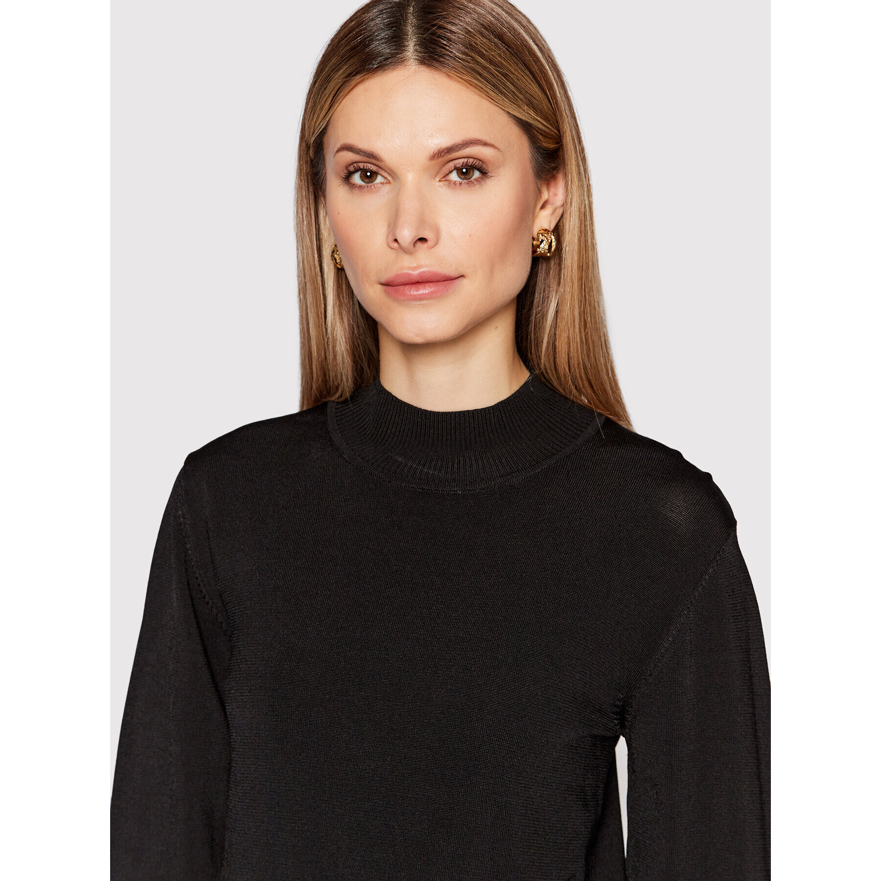 Karen by Simonsen Пуловер Debbi 10103905 Черен Regular Fit - Pepit.bg