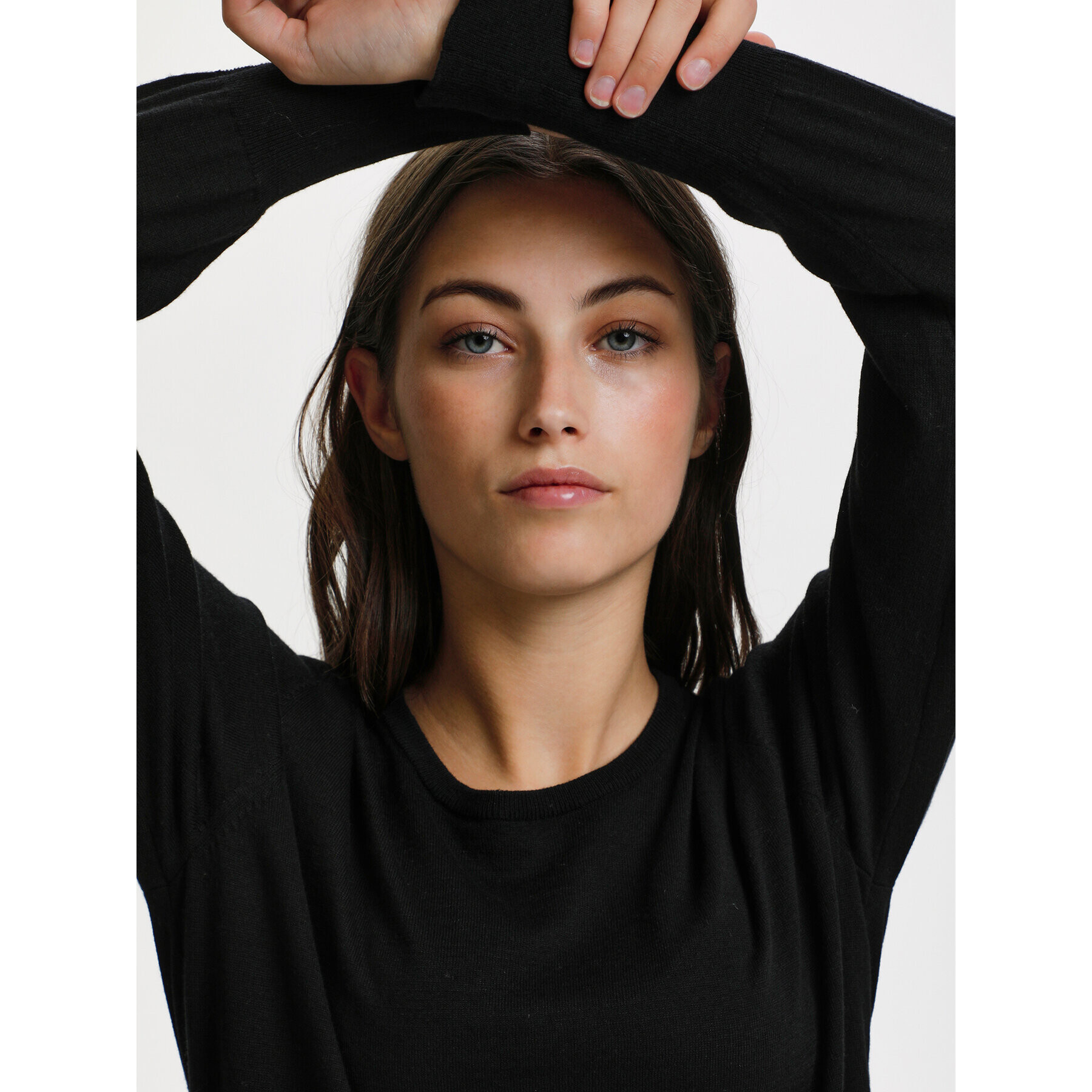 Karen by Simonsen Пуловер Nala 10103294 Черен Slim Fit - Pepit.bg