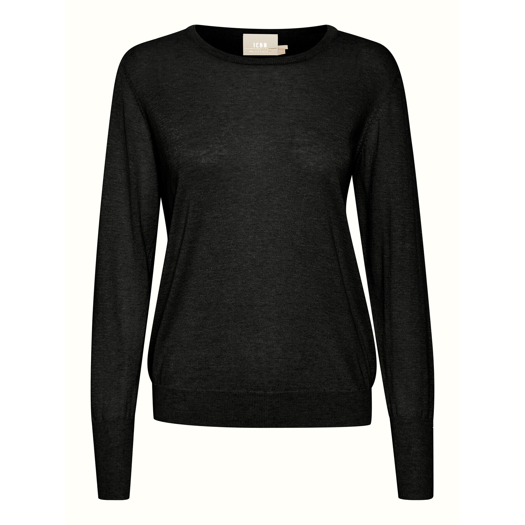 Karen by Simonsen Пуловер Nala 10103294 Черен Slim Fit - Pepit.bg