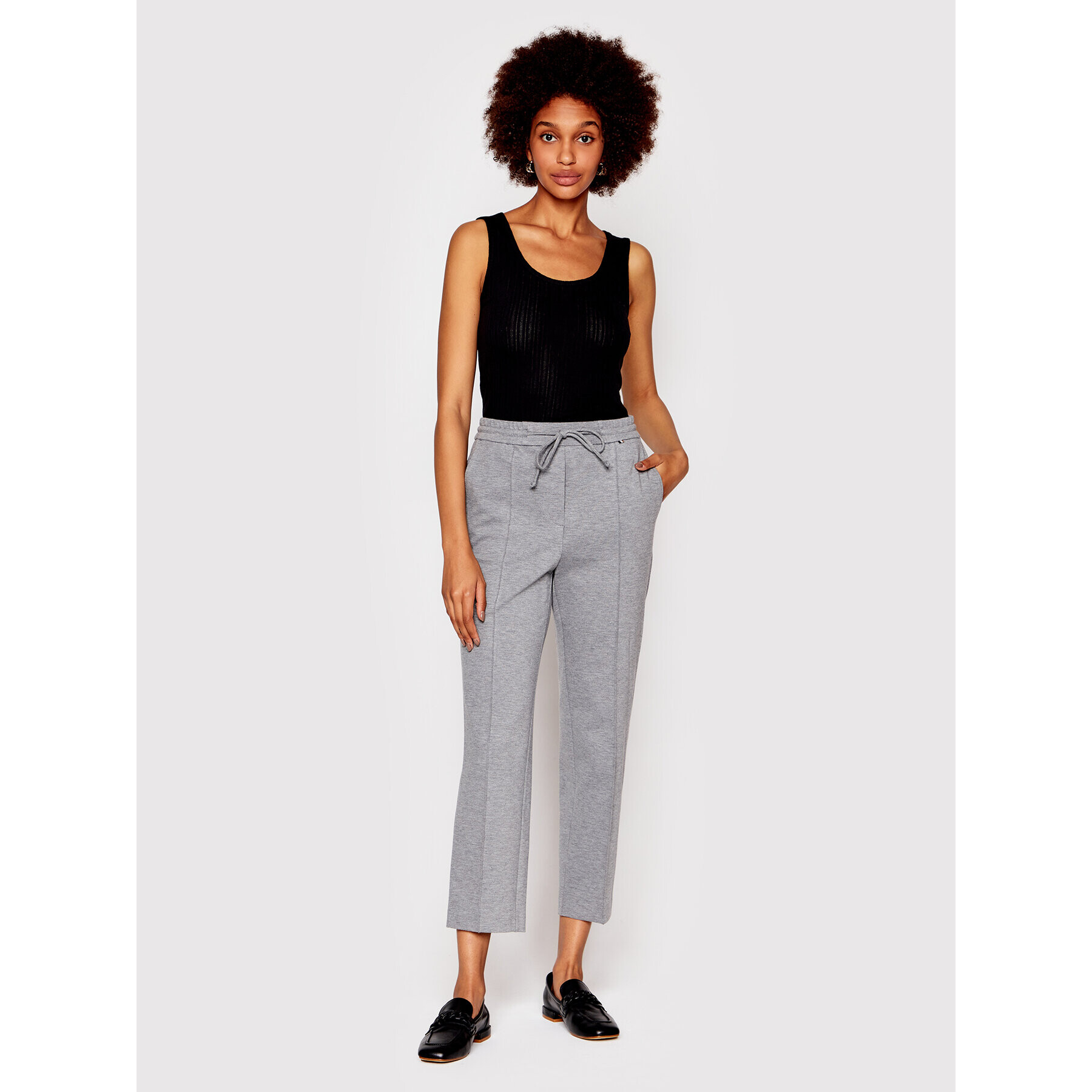Karen by Simonsen топ Una 10103976 Черен Slim Fit - Pepit.bg