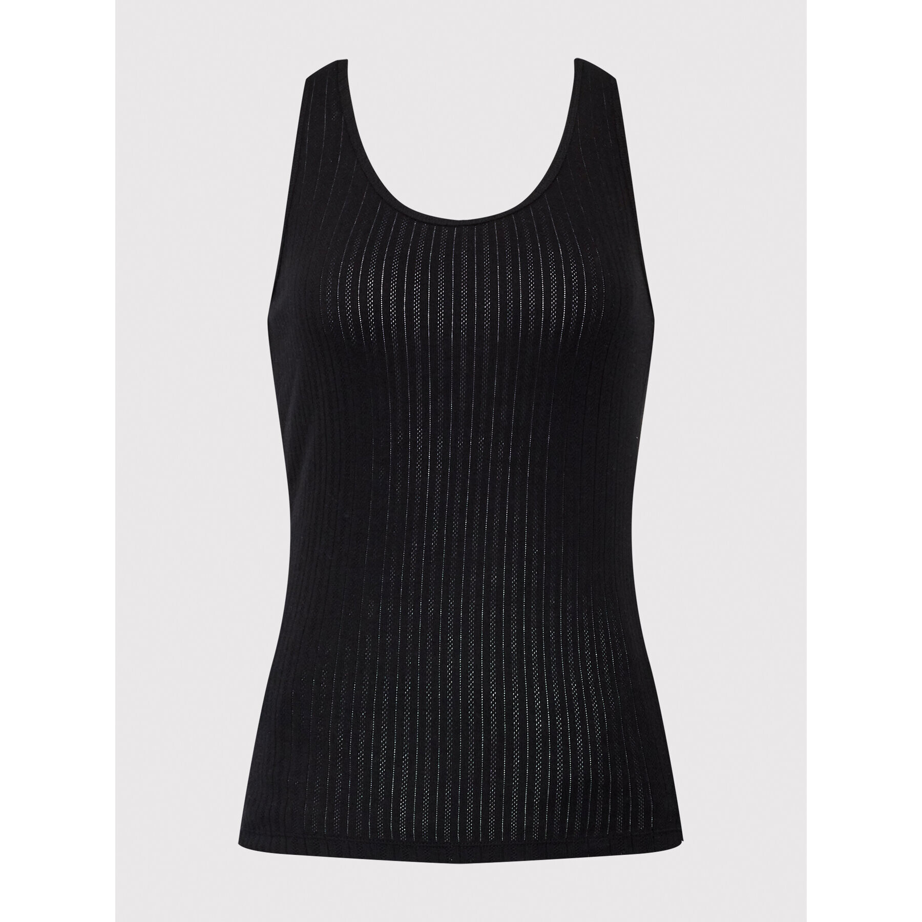 Karen by Simonsen топ Una 10103976 Черен Slim Fit - Pepit.bg