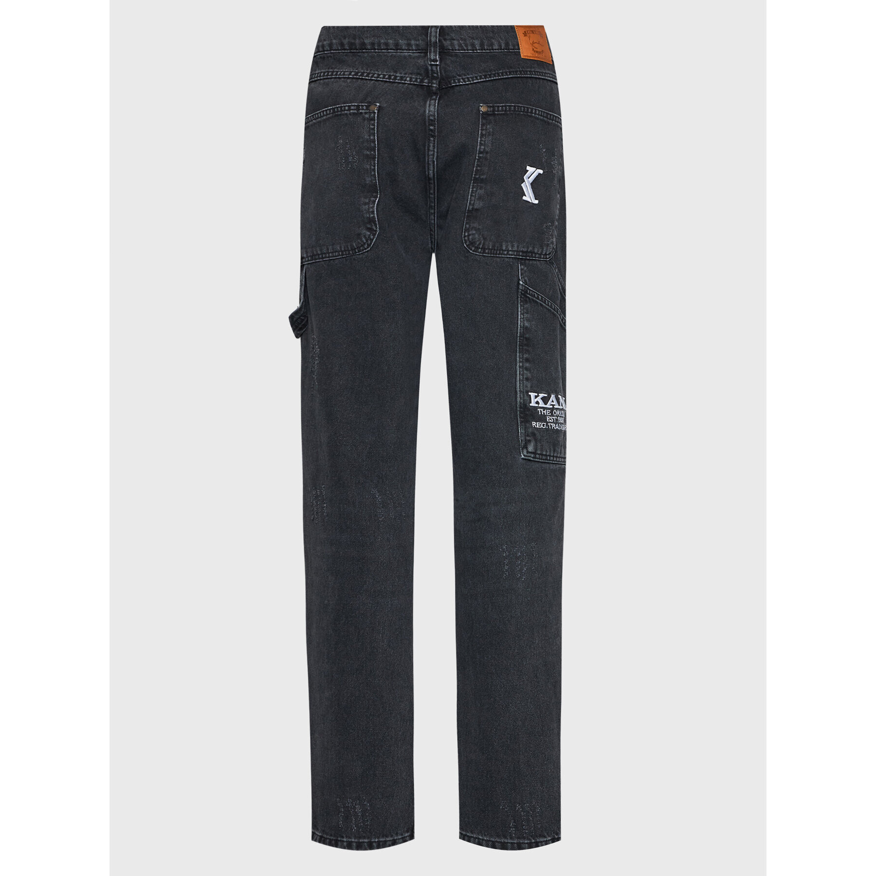 Karl Kani Дънки Retro 6000153 Черен Relaxed Fit - Pepit.bg