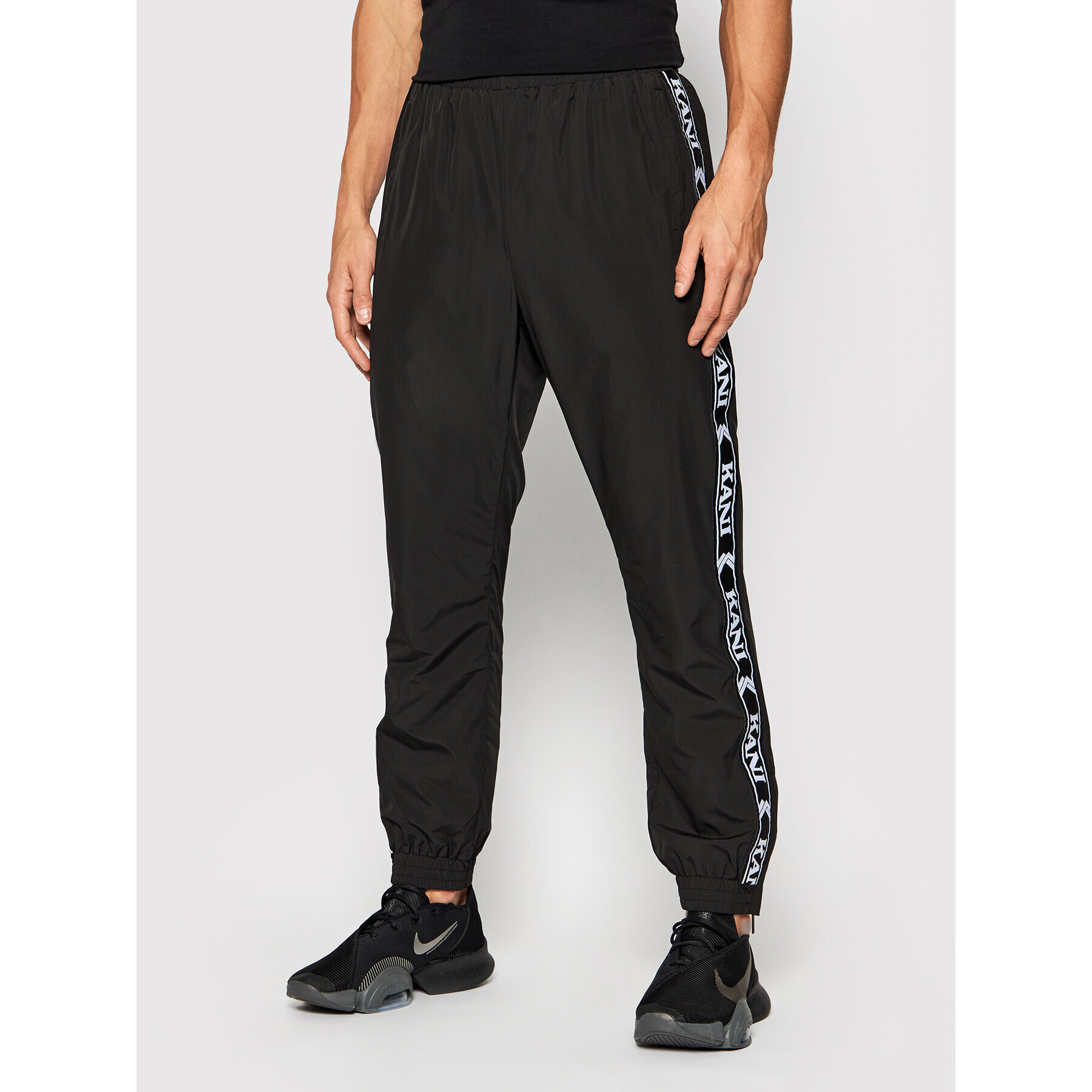 Karl Kani Долнище анцуг Og Tape 6006127 Черен Regular Fit - Pepit.bg