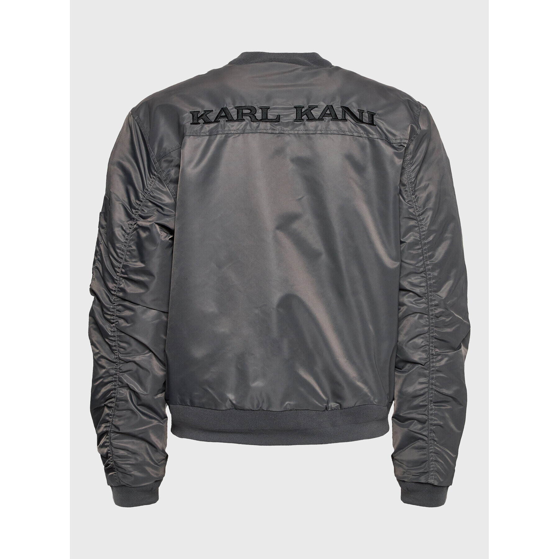 Karl Kani Яке бомбър Chest Retro 6071699 Сив Regular Fit - Pepit.bg