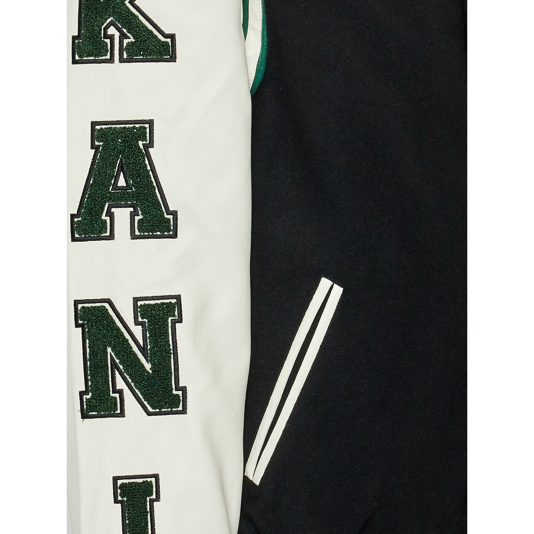 Karl Kani Яке бомбър College 6085176 Черен Regular Fit - Pepit.bg